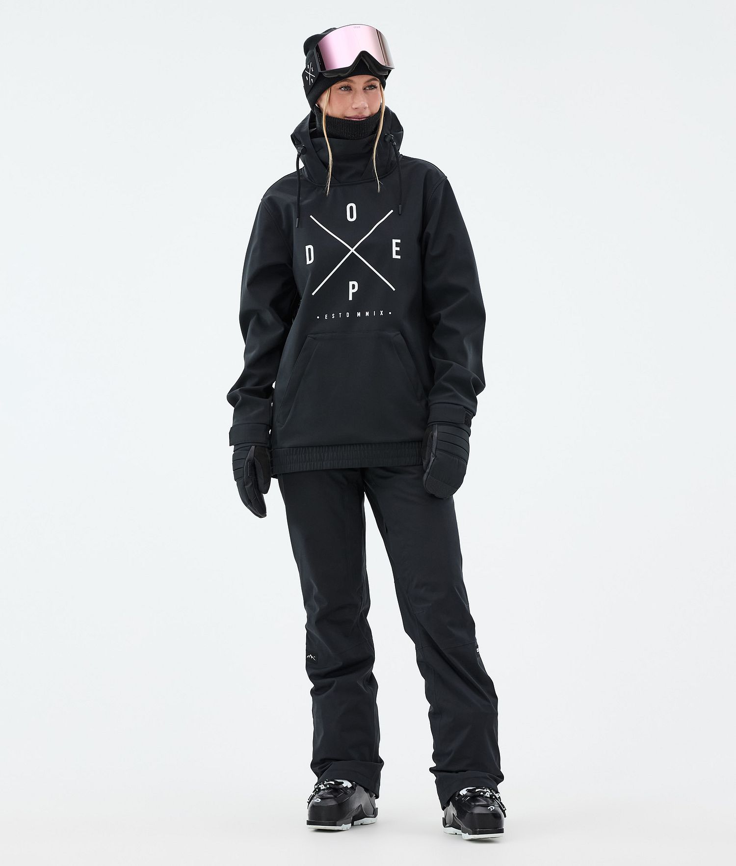 Dope Yeti W Ski Jacket Femme 2X-Up Noir
