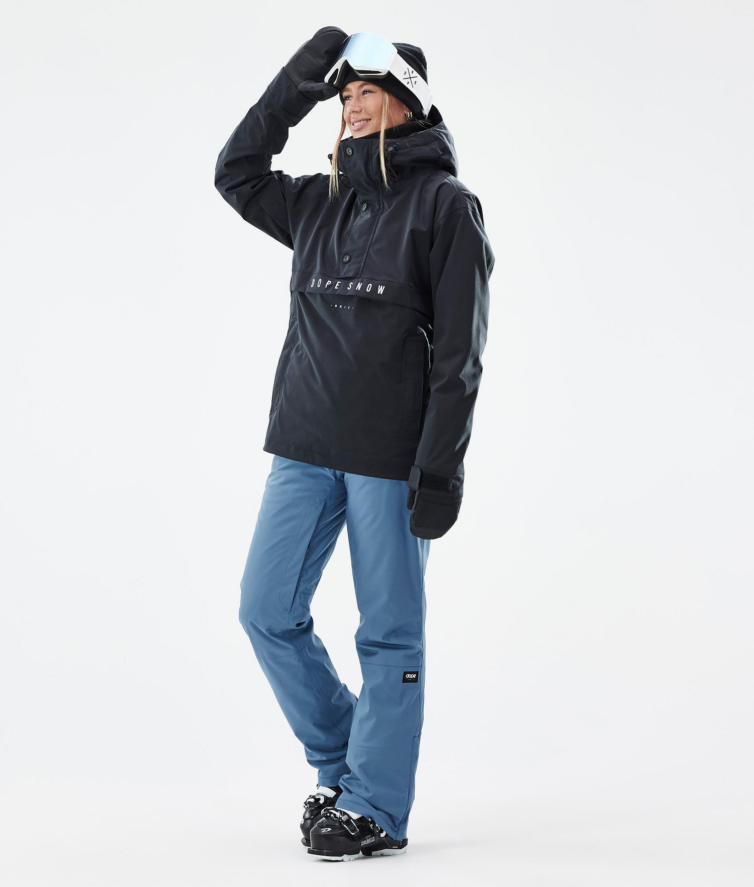 Pantalons de ski Dope Con Femme Bleu Acier