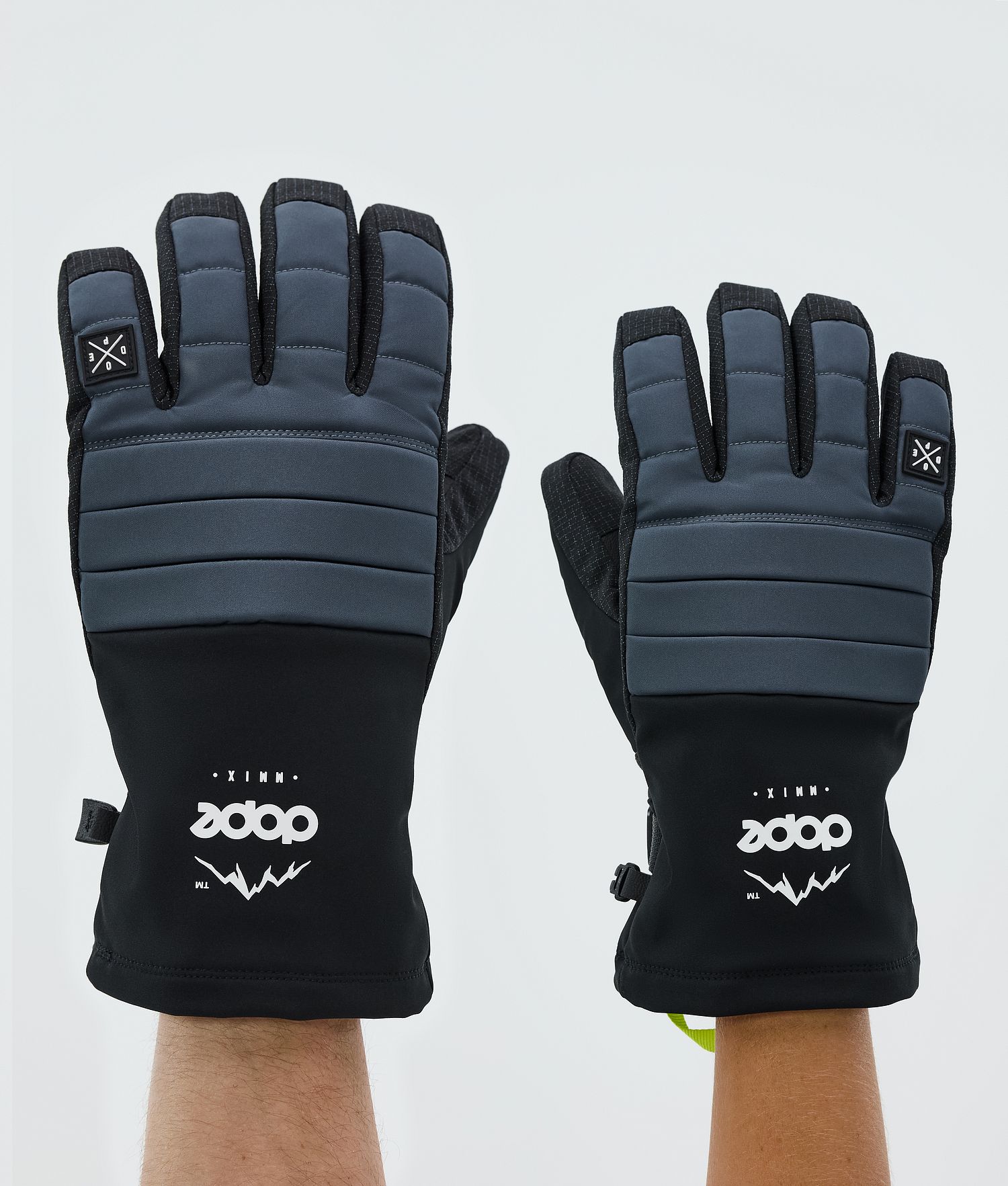 Gants de ski Dope Ace Metal Blue