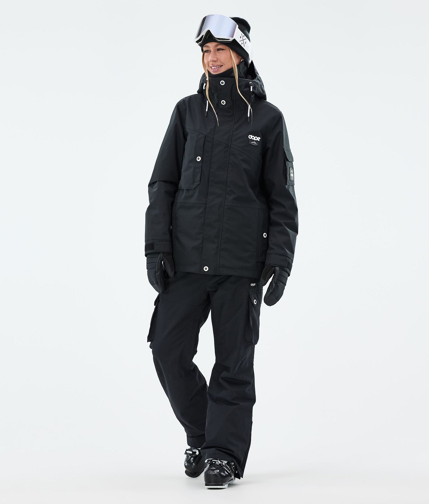 Dope Adept W Ski Jacket Femme Noir