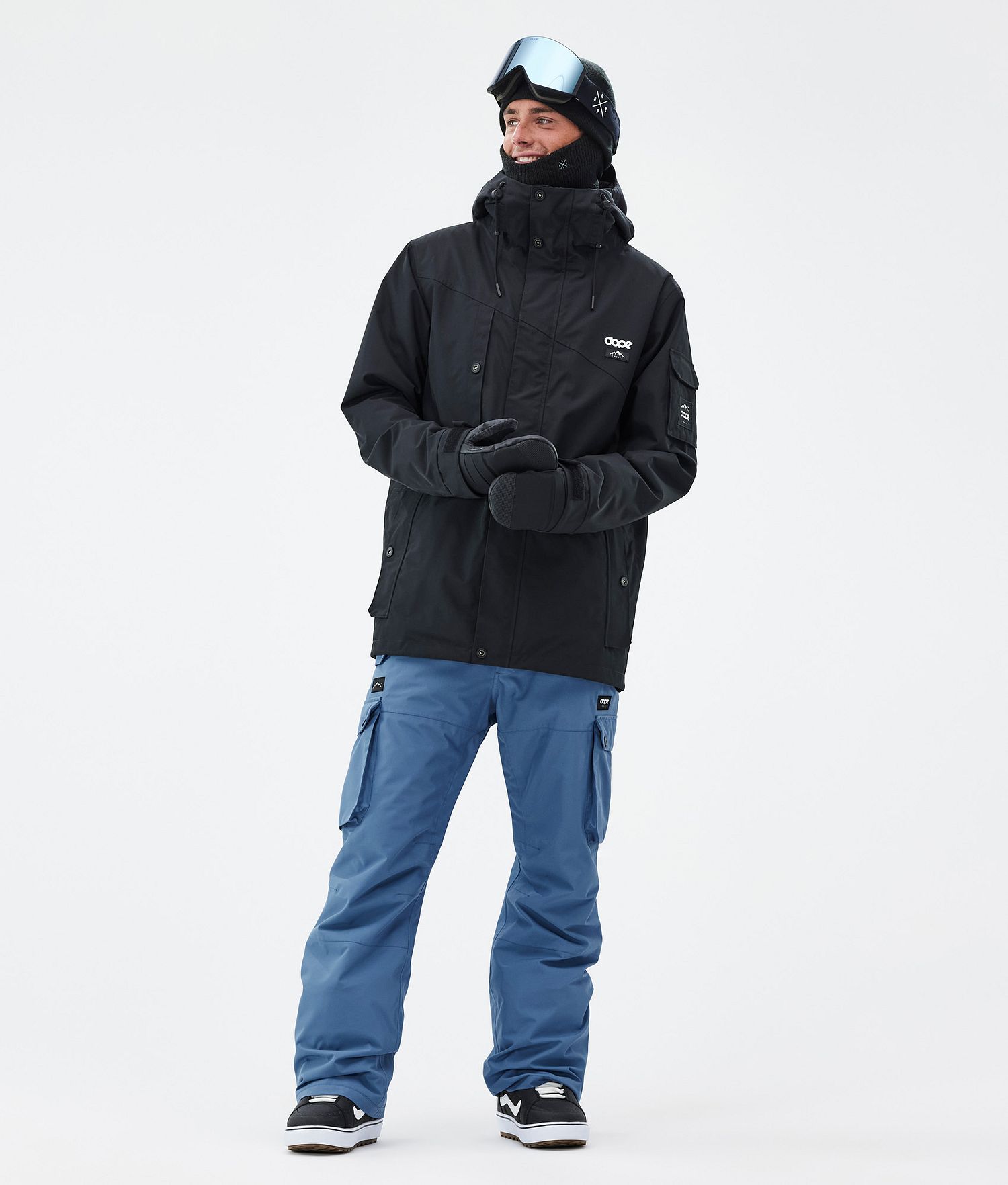 Pantalons de snowboard Iconic Dope Homme Bleu Steel