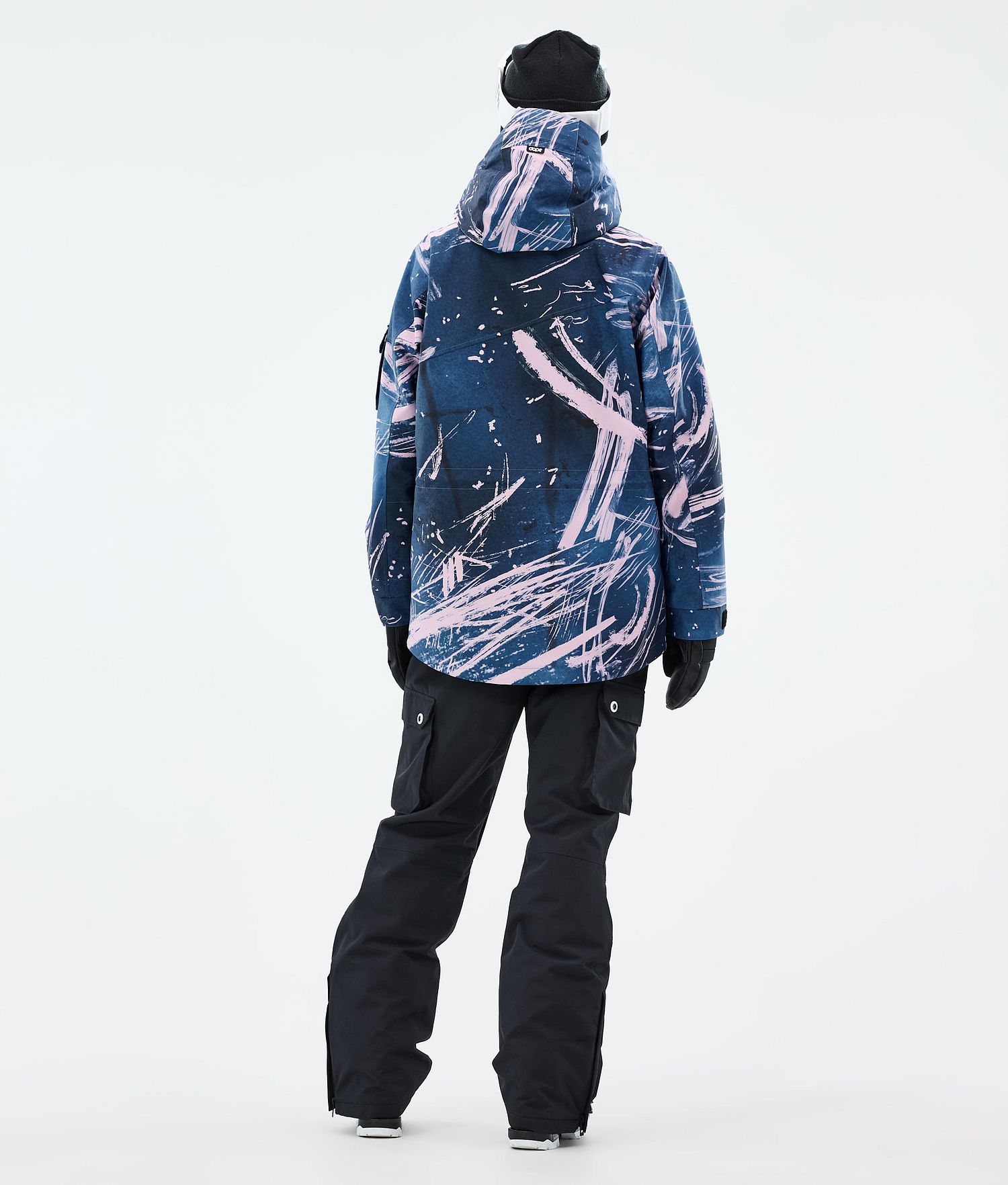 Ensemble de ski Dope Adept W pour femme, carvings rose/noir