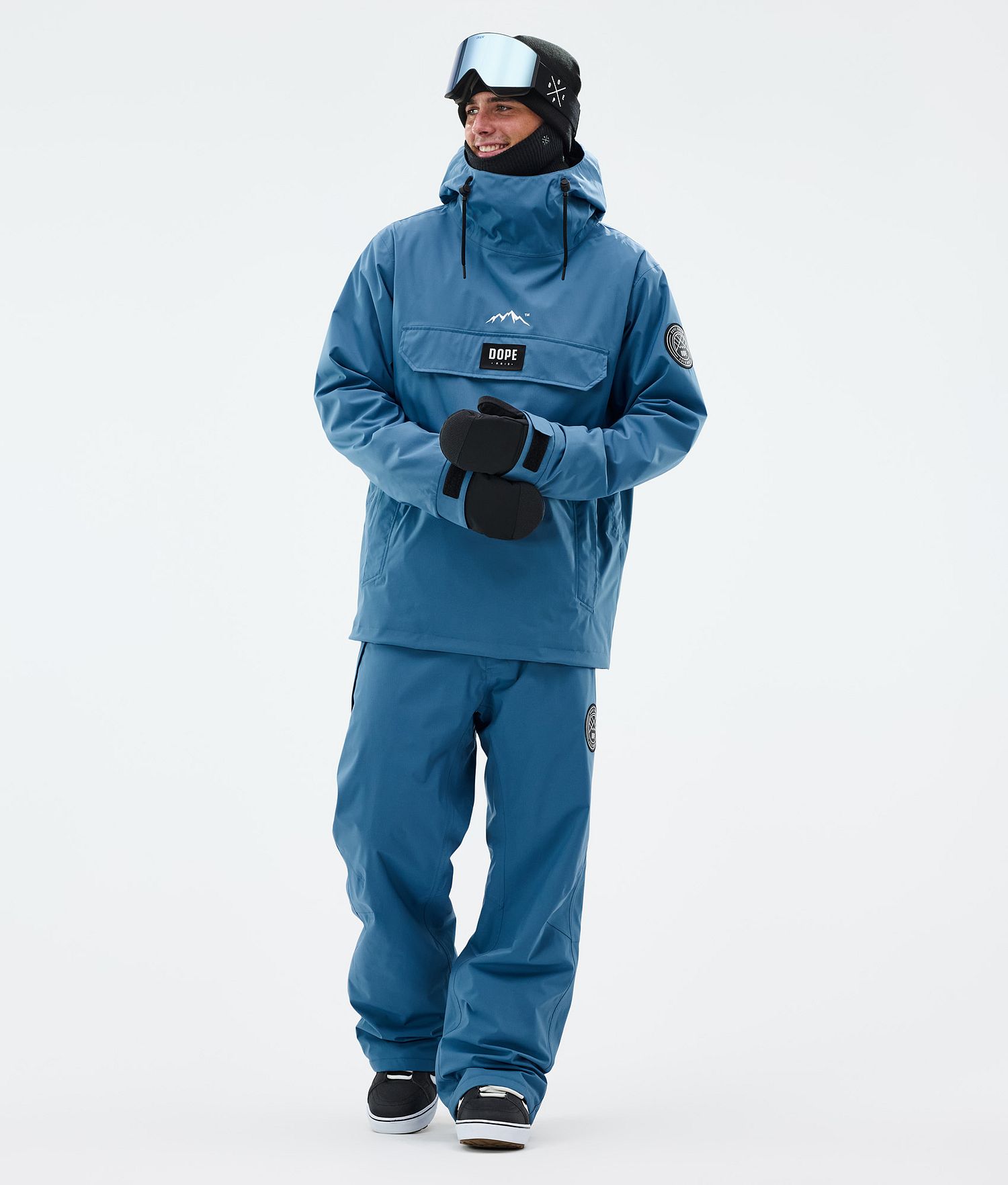 Pantalons de snowboard Dope Blizzard Homme Bleu Steel