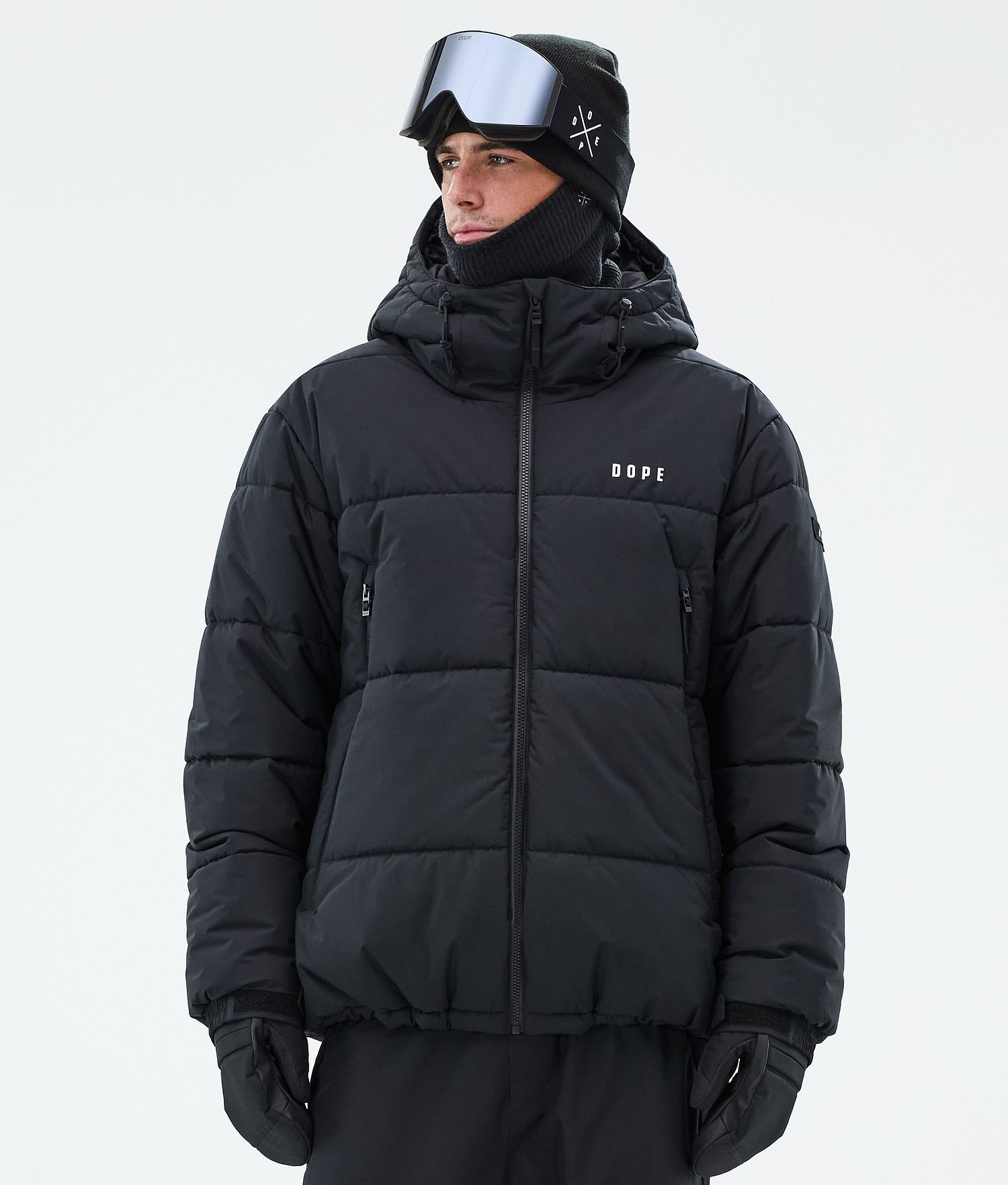 Dope Puffer Veste Équipement de Snowboard Homme Noir