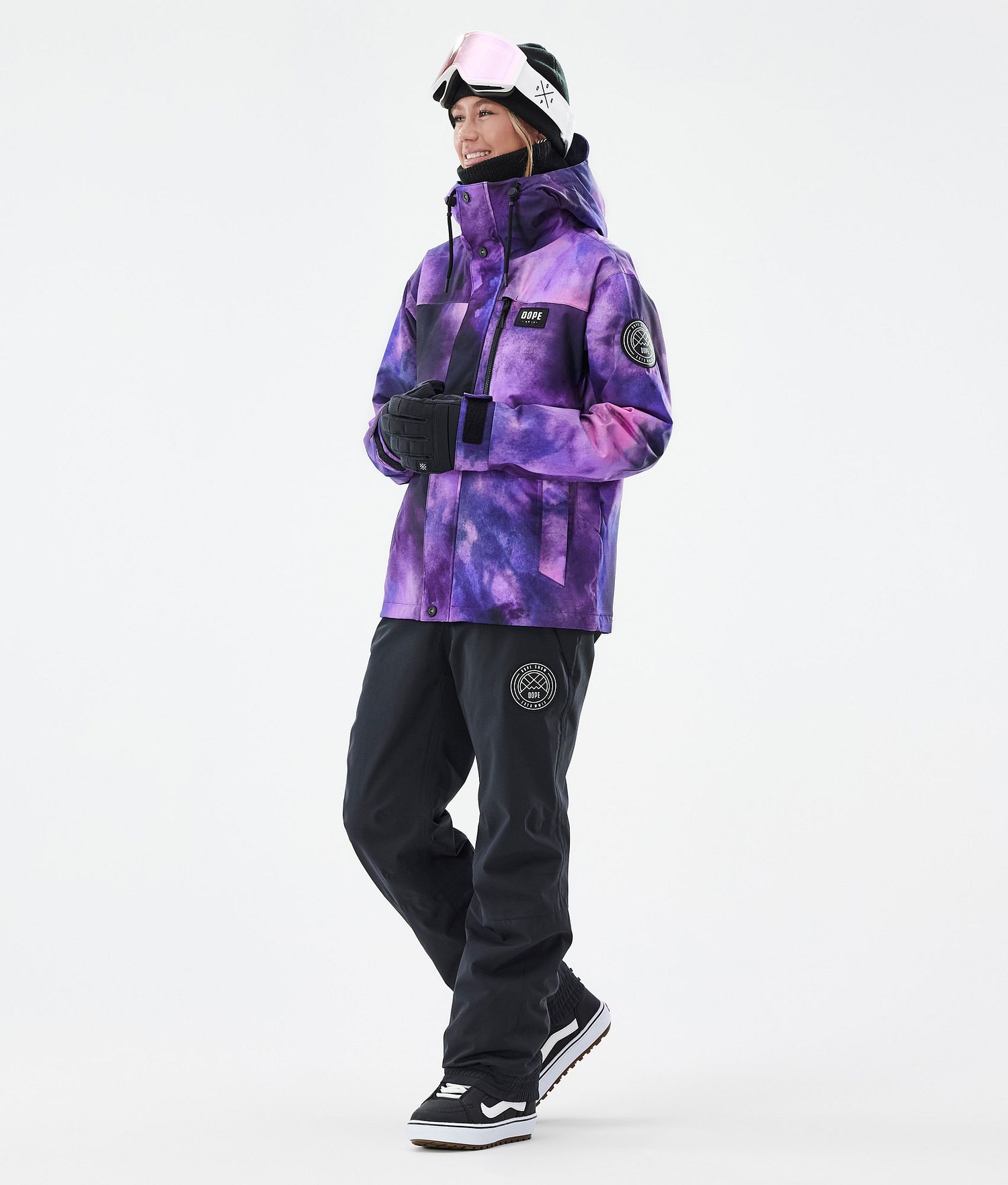 Dope Blizzard W Full Zip Snowboard Jacket Femme Crépuscule