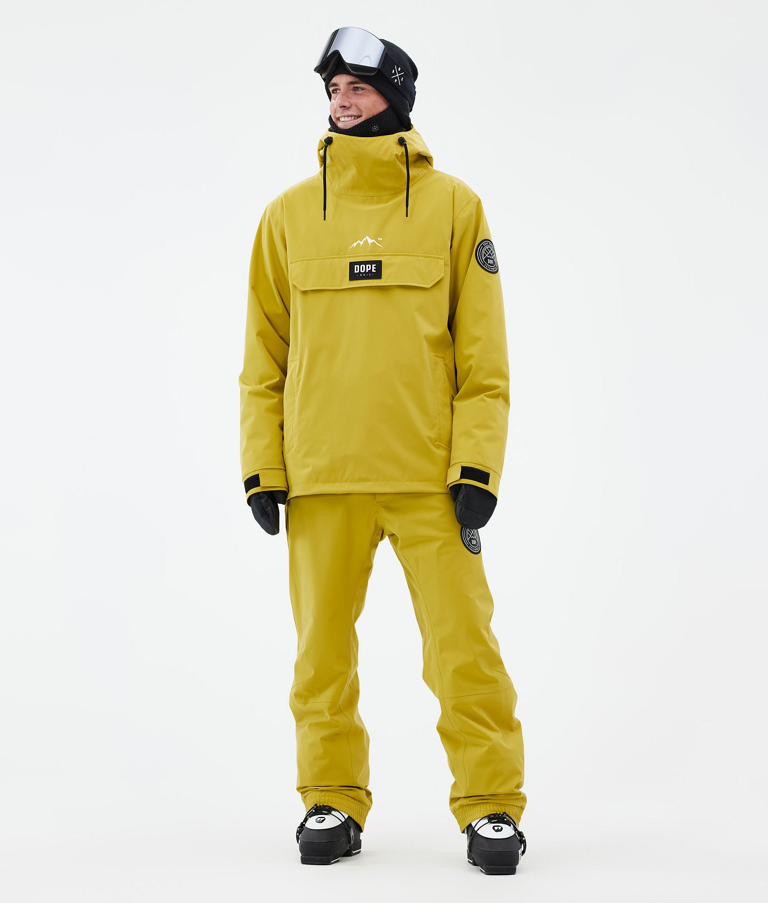Pantalons de ski Dope Blizzard 2024 Homme Jaune