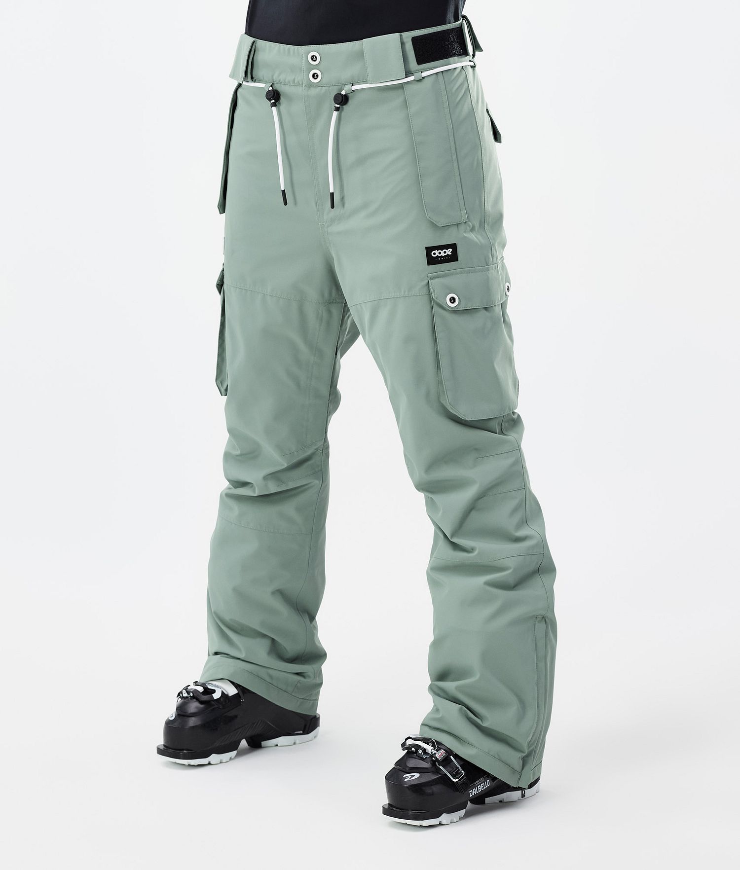 Pantalons de ski Dope Iconic W Femme Vert foncé