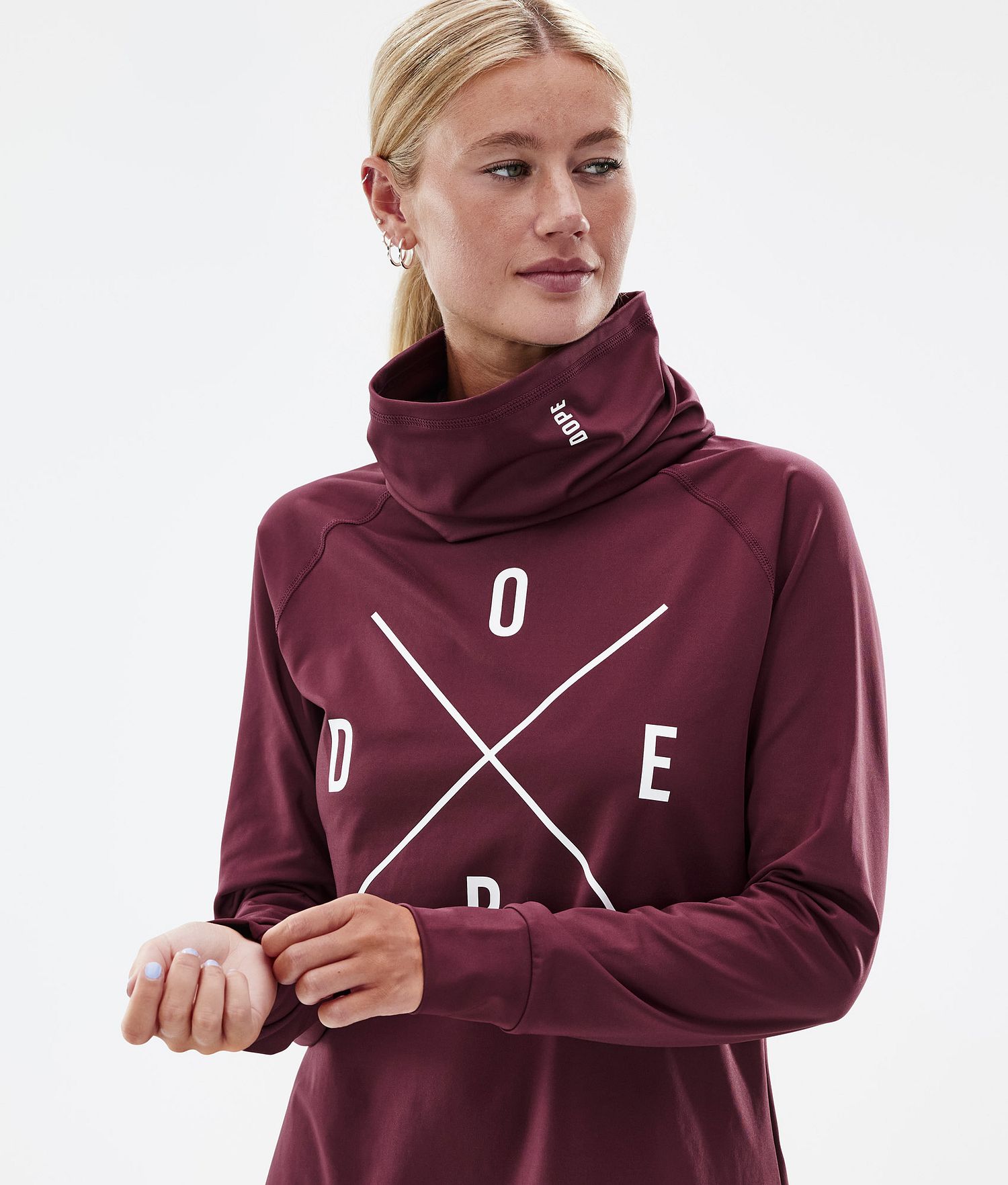 Dope Snuggle W 22 Base Layer Top Femme 2X-Up Bourgogne
