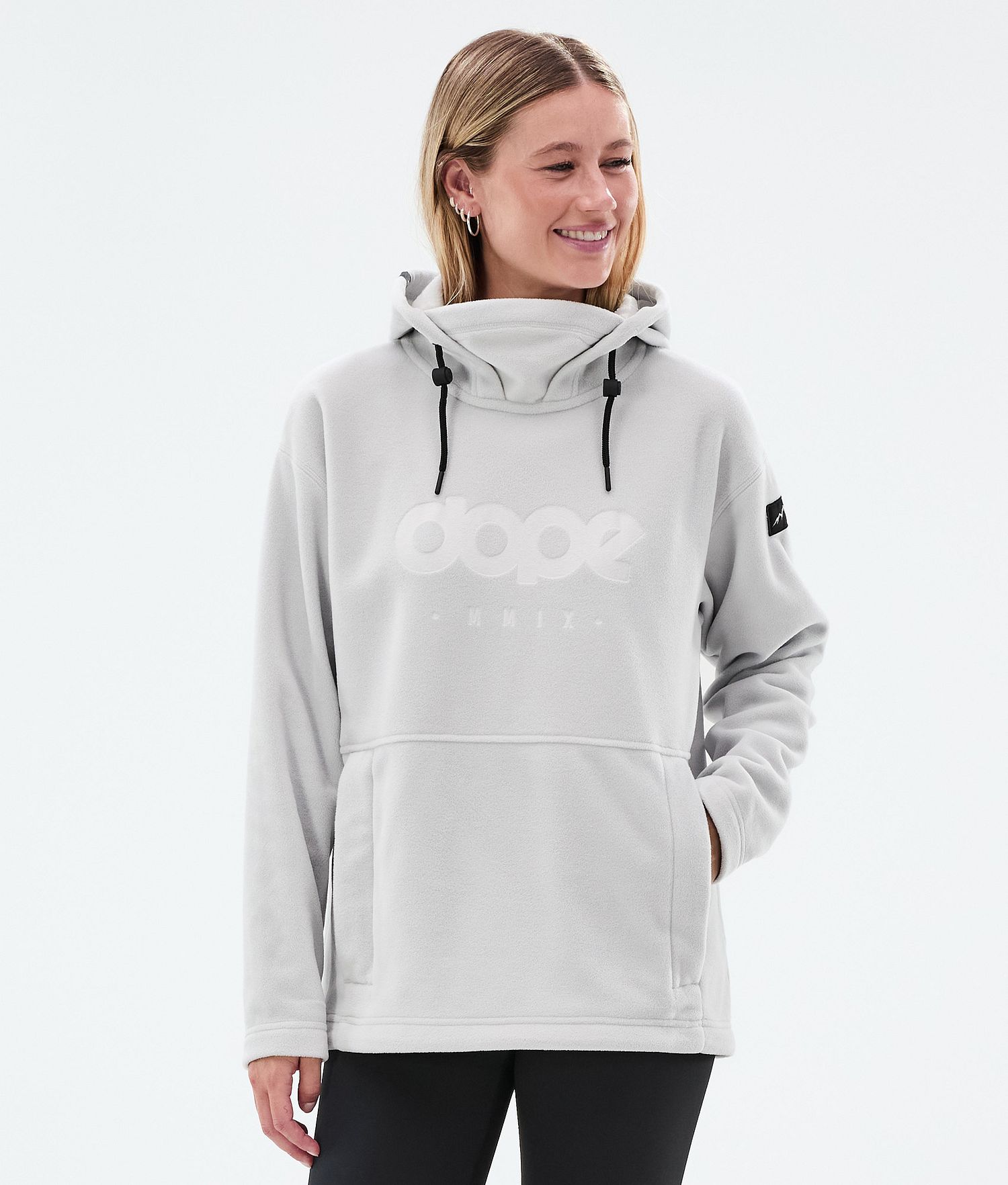 Dope Cozy II W Fleece Hoodie Femme Gris Clair