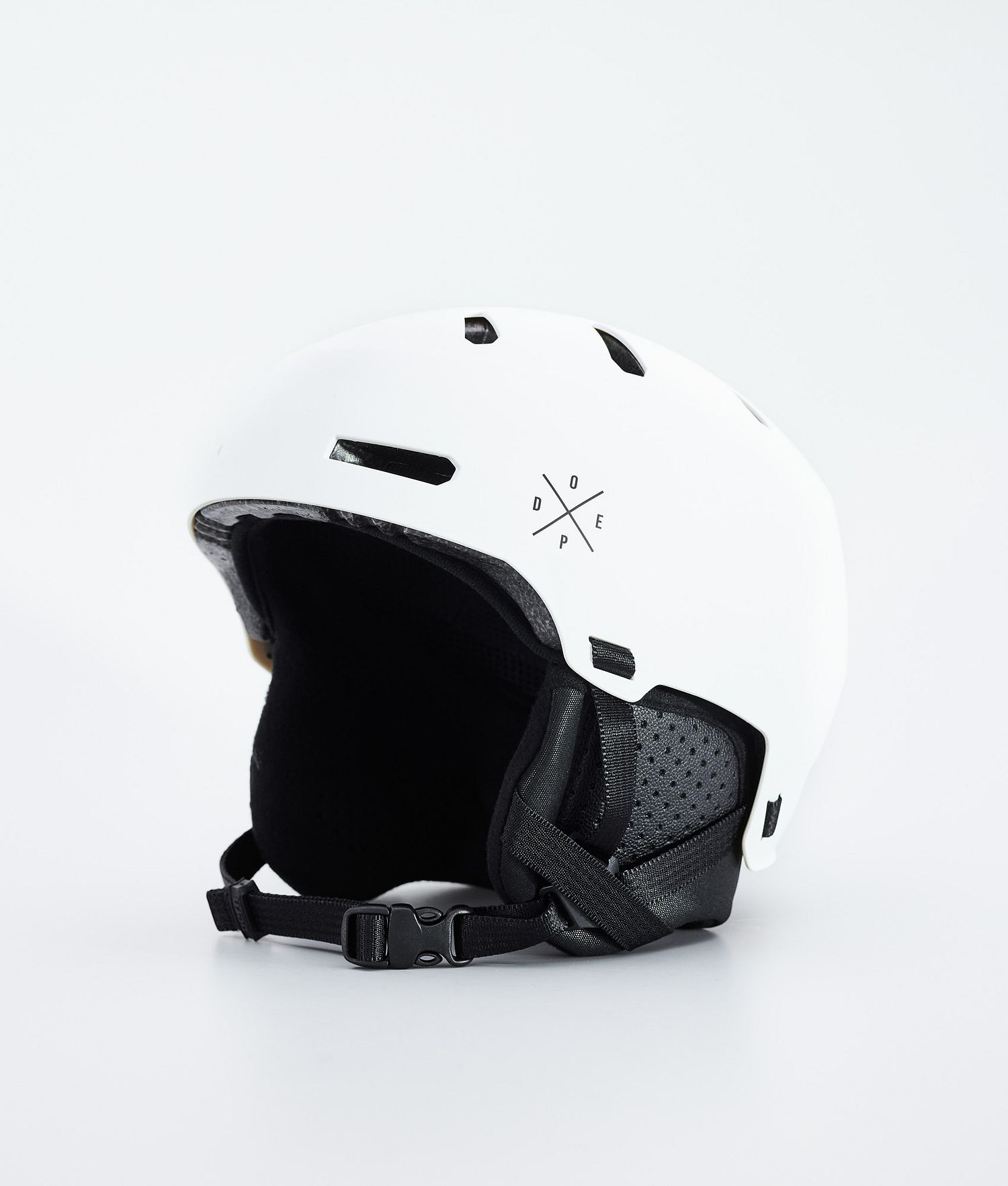 Casque de ski Dope Macon 2.0 X-Up Mat Blanc avec Noir