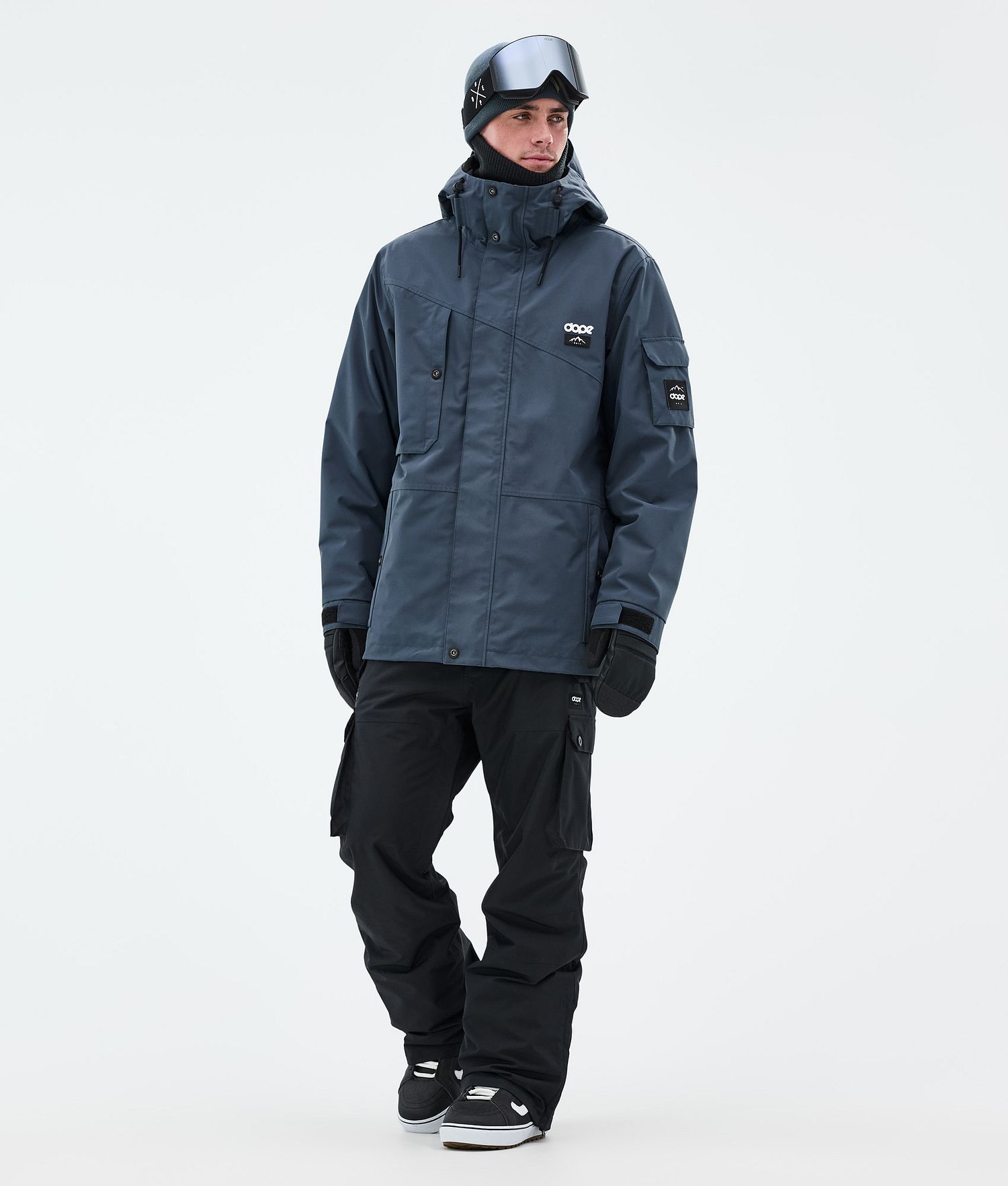 Dope Adept Veste de Snowboard Homme Bleu Métallique