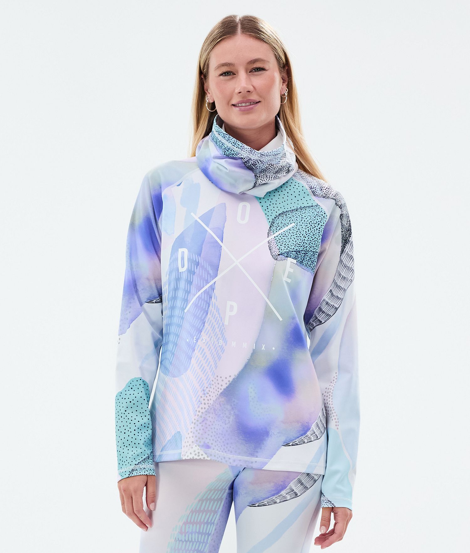 Dope Snuggle W Base Layer Top Femme 2X-Up Mist