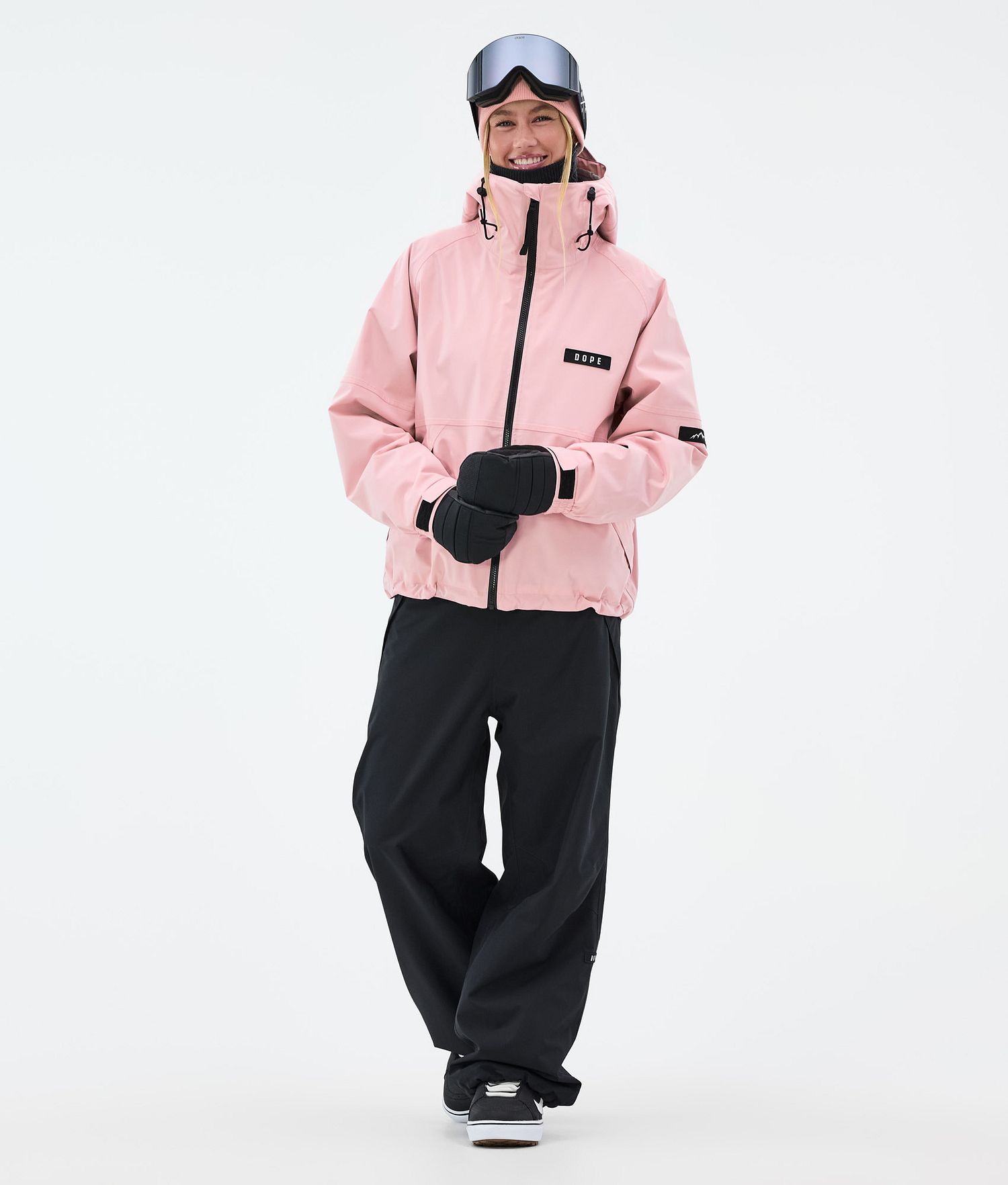 Dope Spartan W Snowboard Jacket Femme Rose Doux