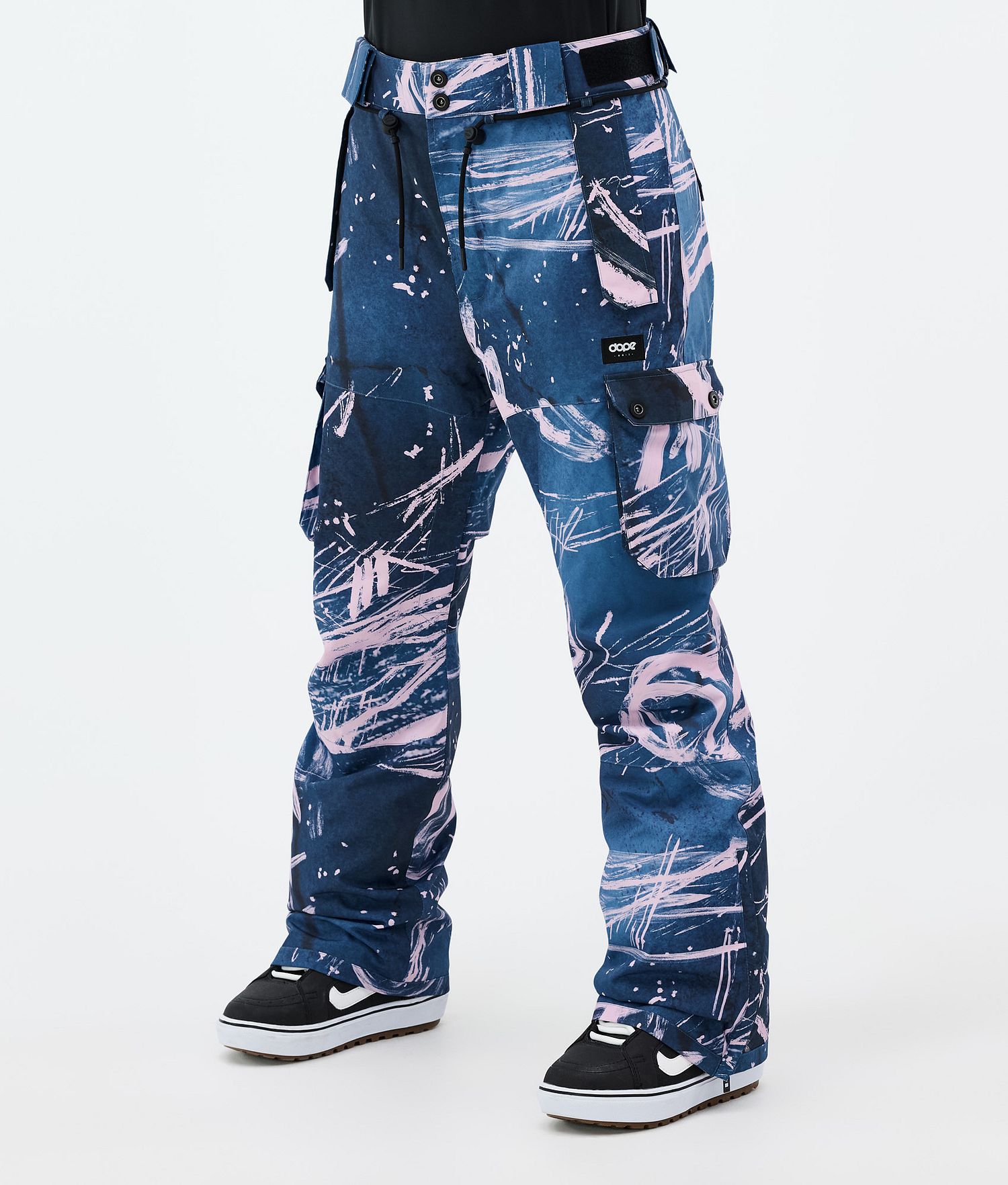 Dope Iconic W Snowboard Pants Femmes Carvings Pink