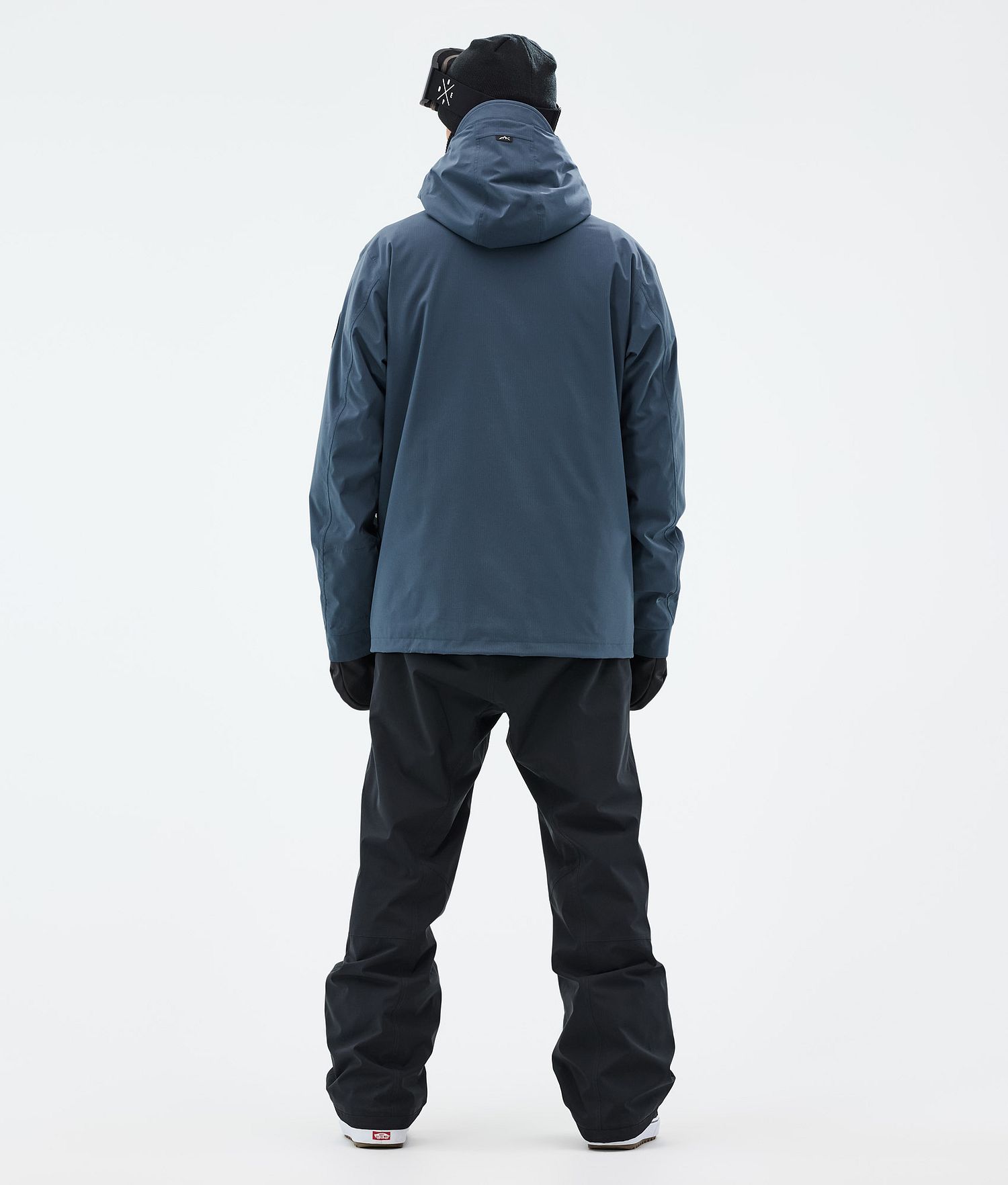 Dope Blizzard Combinaison de snowboard à fermeture éclair intégrale pour homme bleu métallique/noir