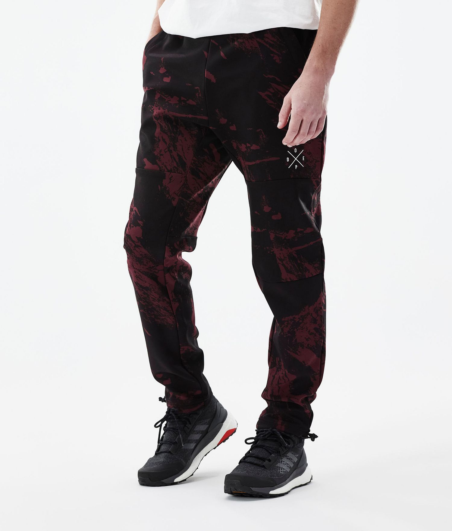 Pantalons Homme Dope Nomad Outdoor Peinture Bordeaux