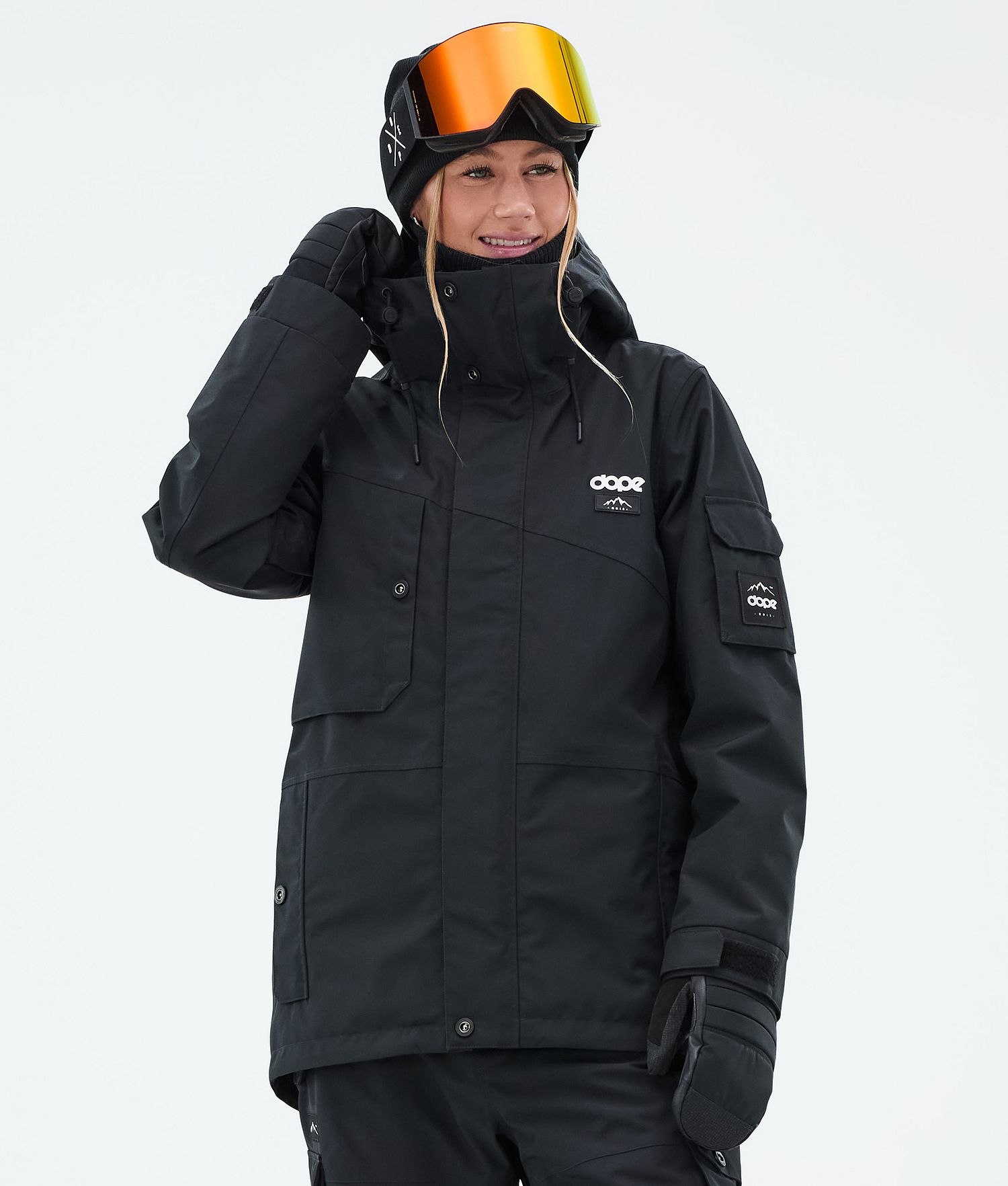 Dope Adept W Snowboard Jacket Femme Blackout