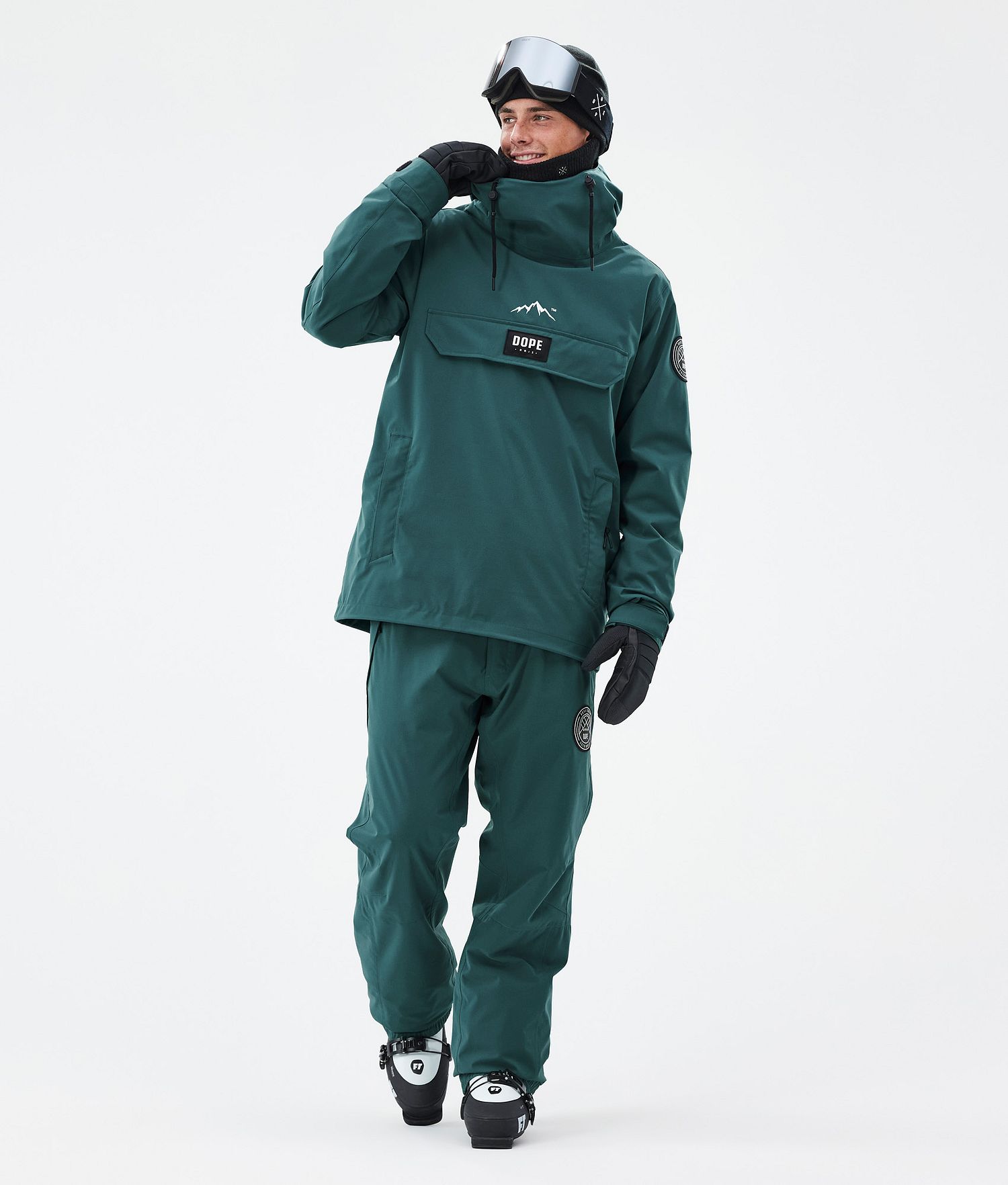 Pantalons de ski Dope Blizzard 2024 Homme Vert bouteille