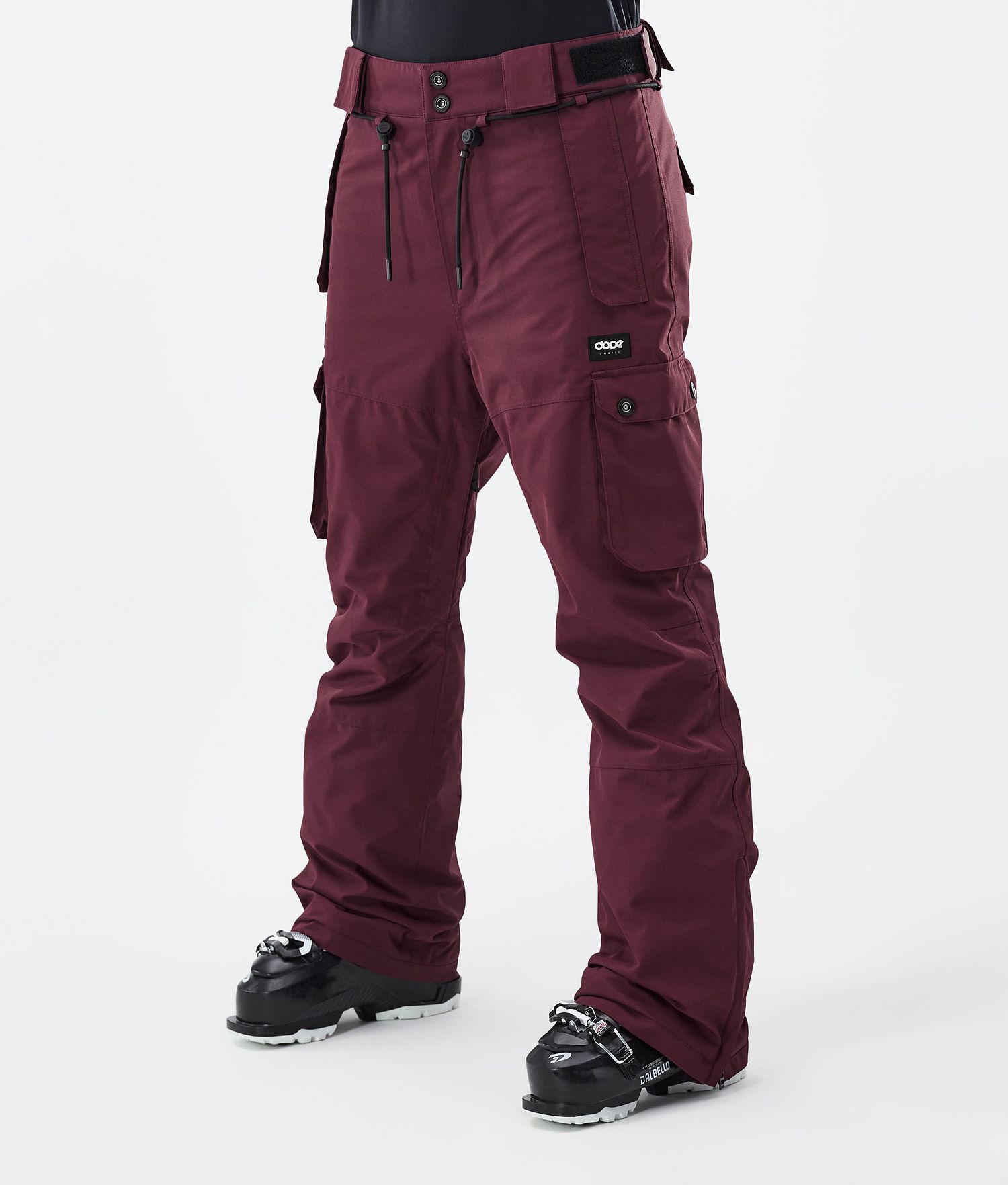 Pantalons de ski Dope Iconic W pour femme Don Burgundy