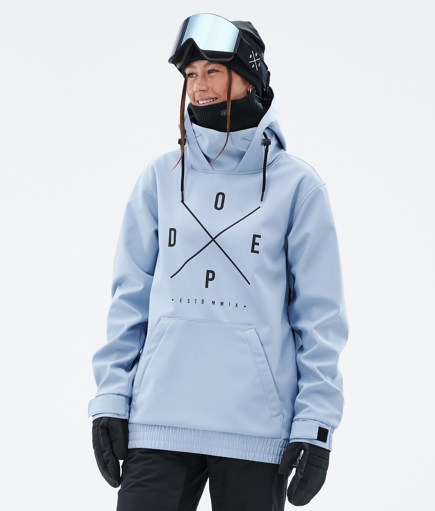 Dope Yeti W Snowboard Jacket Femme 2X-Up Bleu Clair