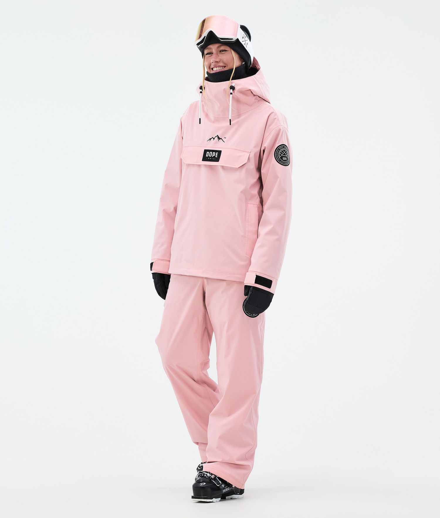 Pantalons de ski Dope Blizzard W pour femme Rose pastel