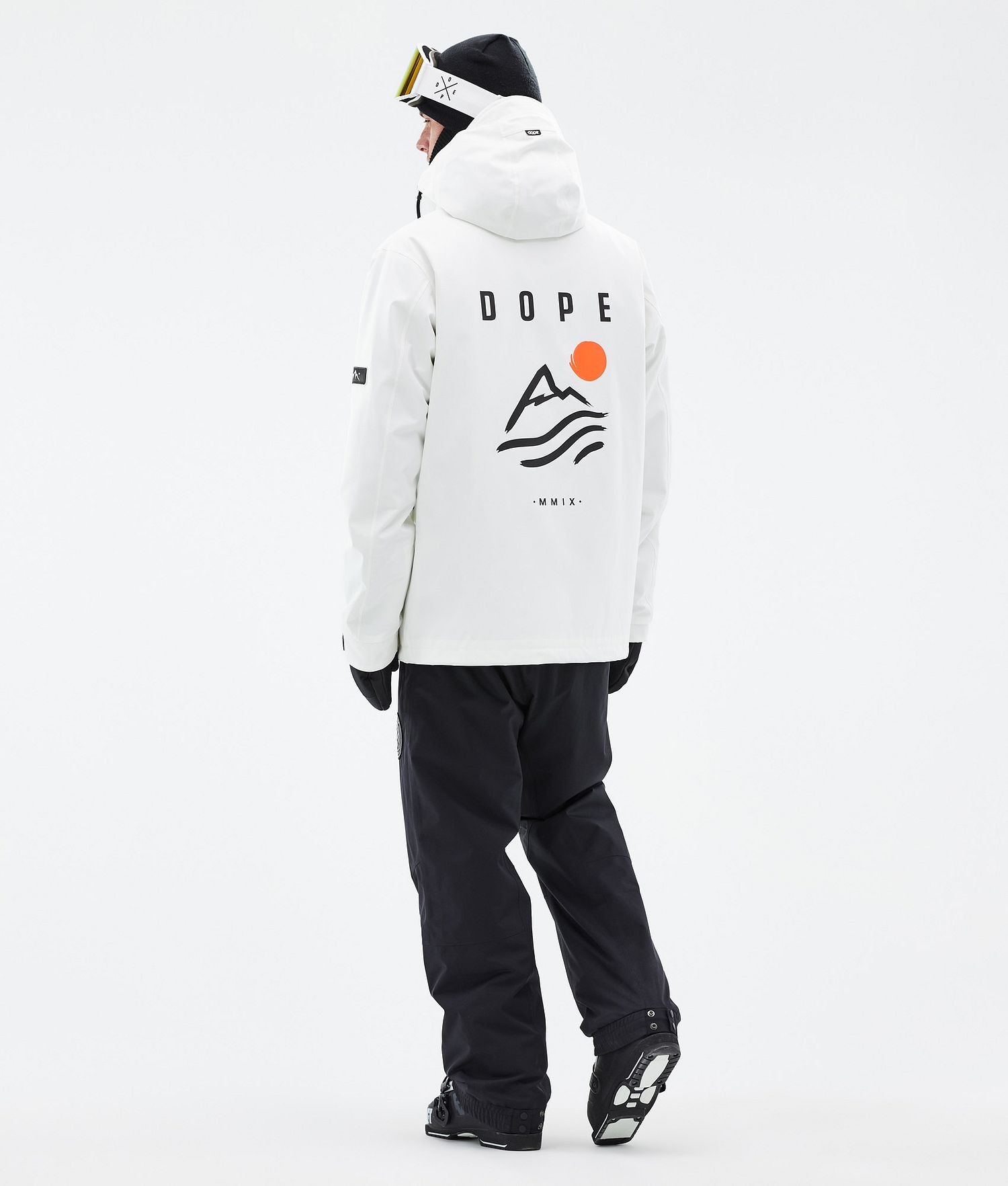 Dope Blizzard Ski Jacket Homme Côtelé Blancâtre