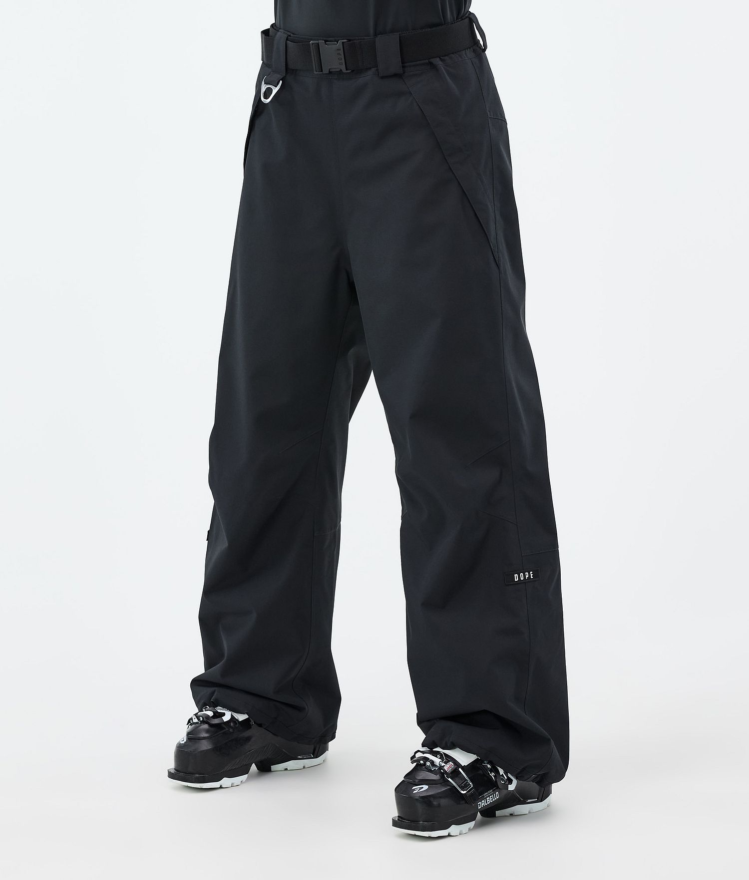 Pantalons de ski Dope Big W pour femmes noirs