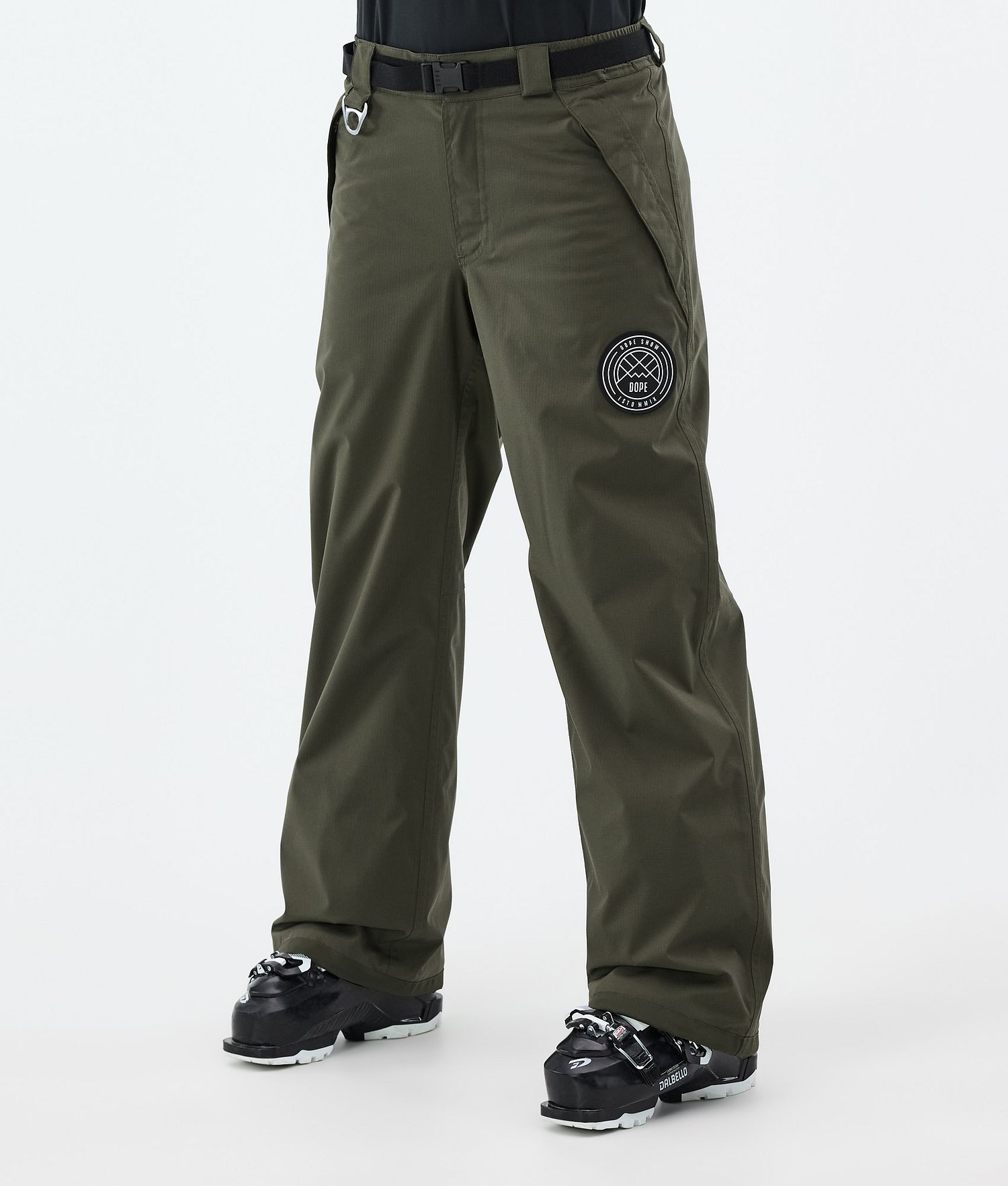 Pantalons de ski Dope Blizzard W Femme Olive Vert