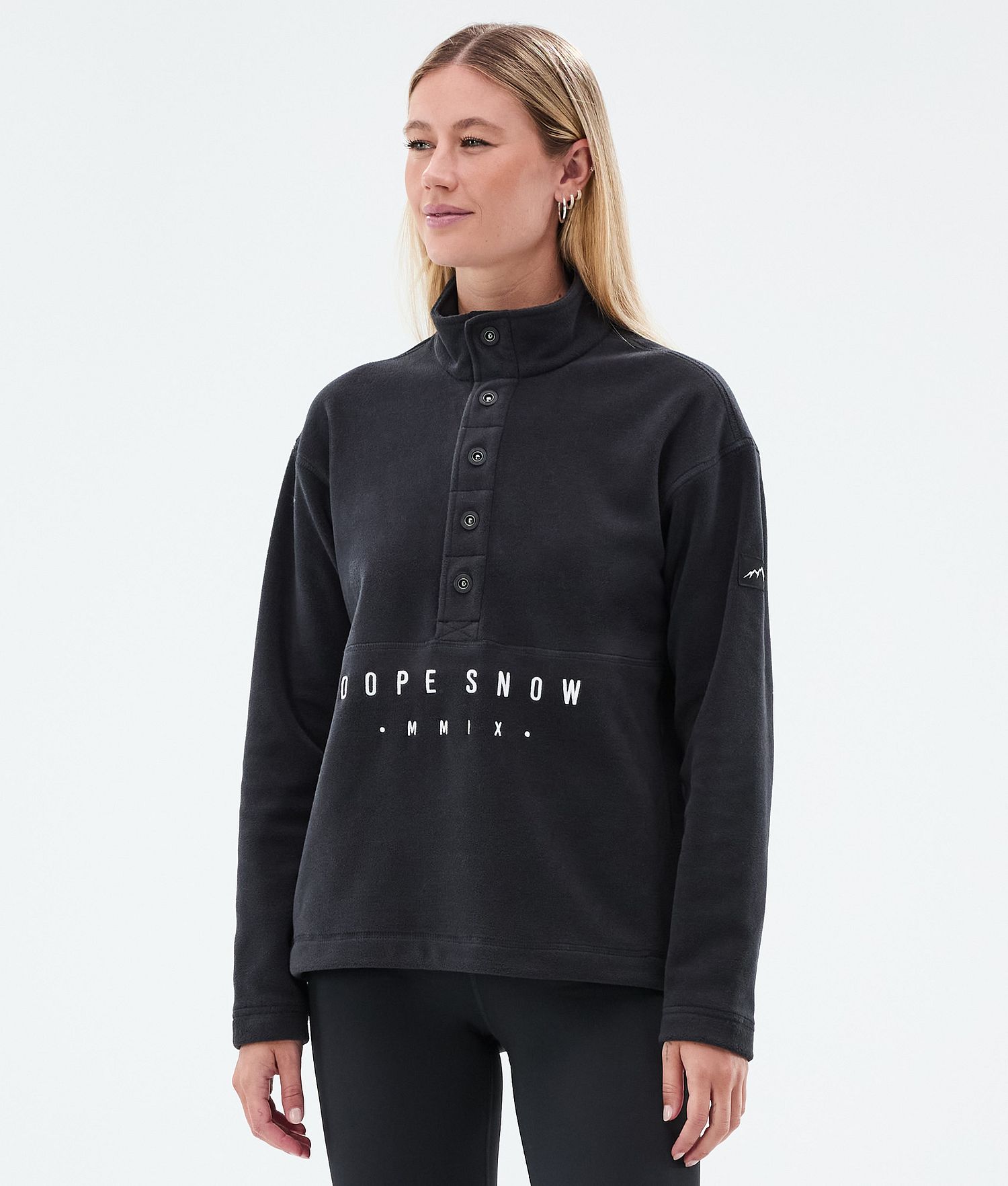 Pull-over Dope Comfy W Fleece Femme Noir