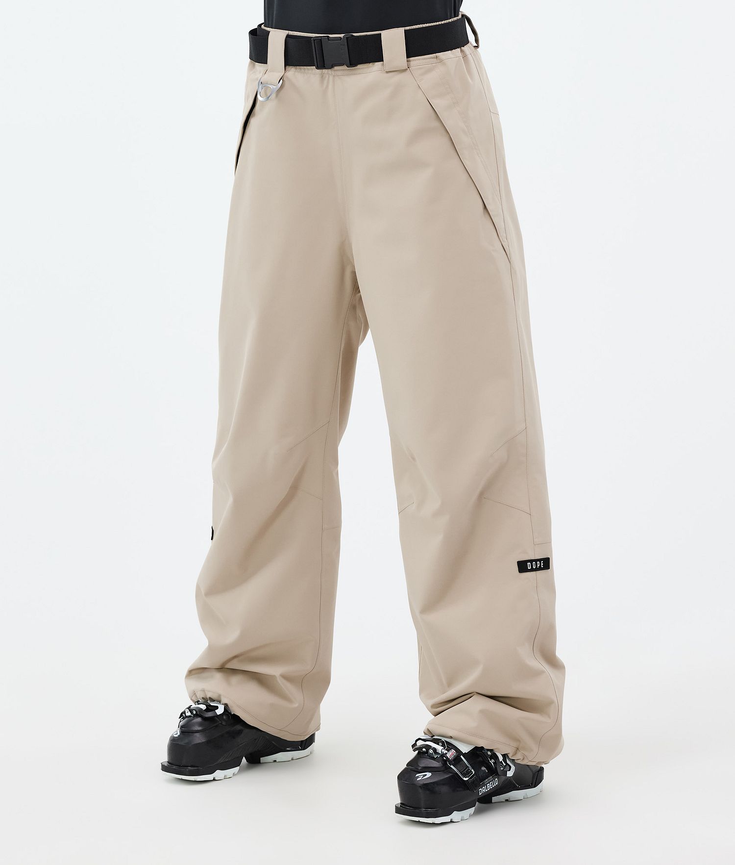 Pantalons de ski Dope Big W pour femmes Sand
