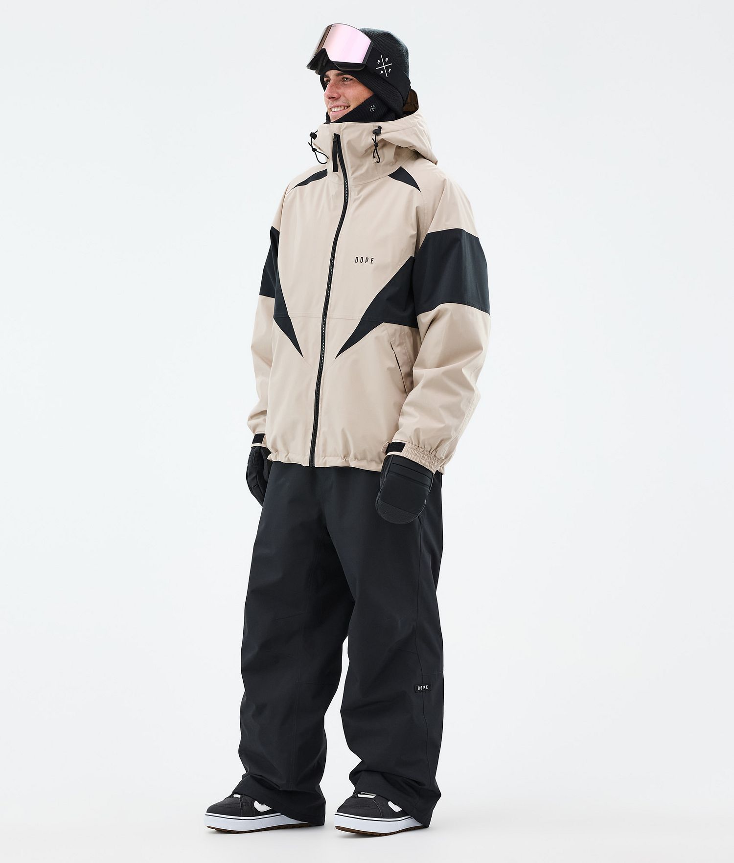 Dope Spartan Spike Snowboard Jacket Homme Sable/Noir