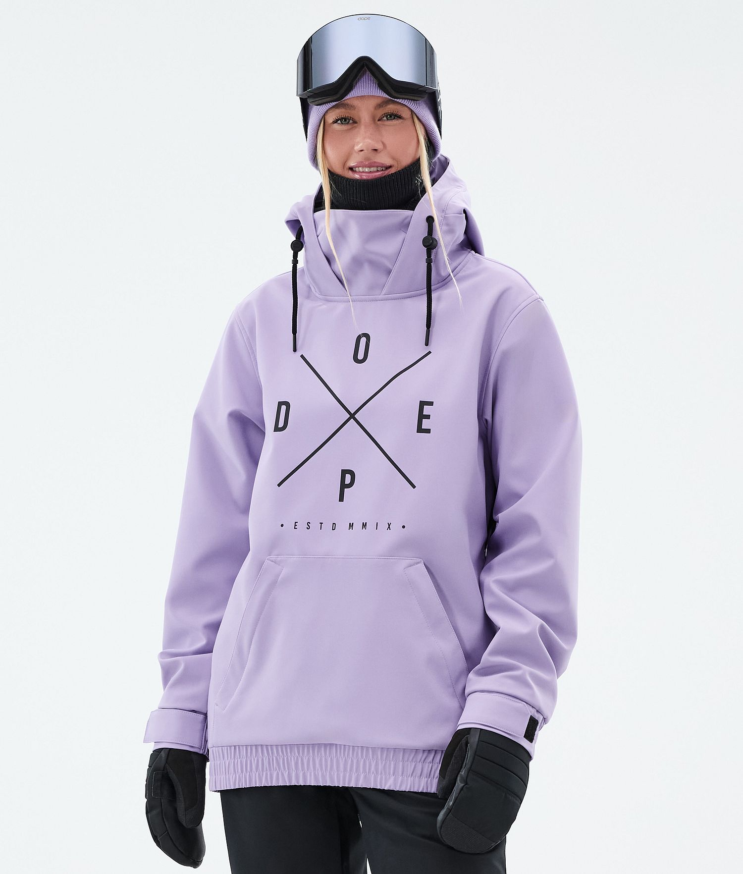 Dope Yeti W Snowboard Jacket Femme 2X-Up Violet Foncé