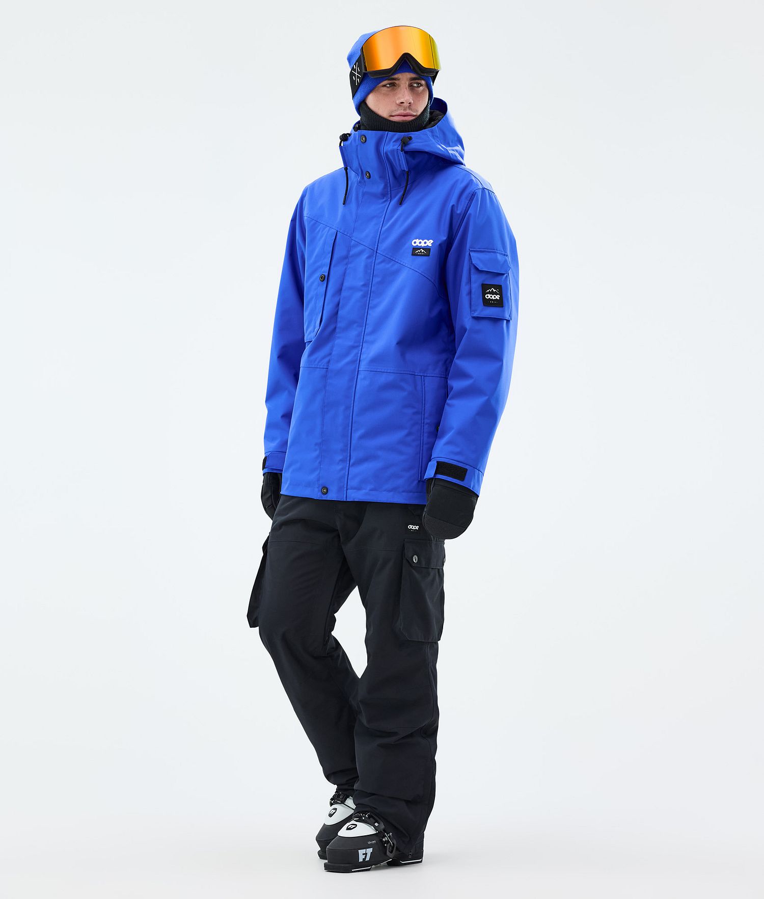 Veste de ski Dope Adept Homme Bleu cobalt