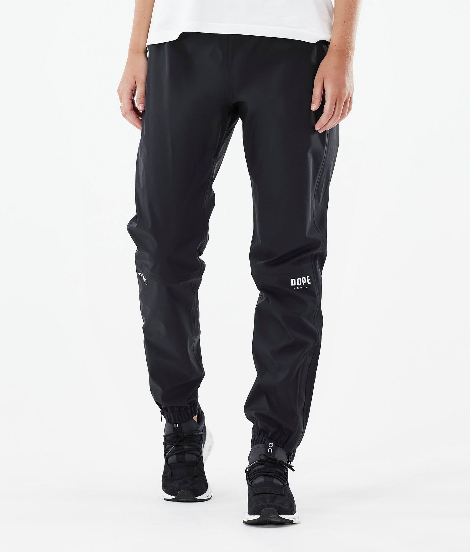 Pantalons de pluie Dope Downpour Femme Noir