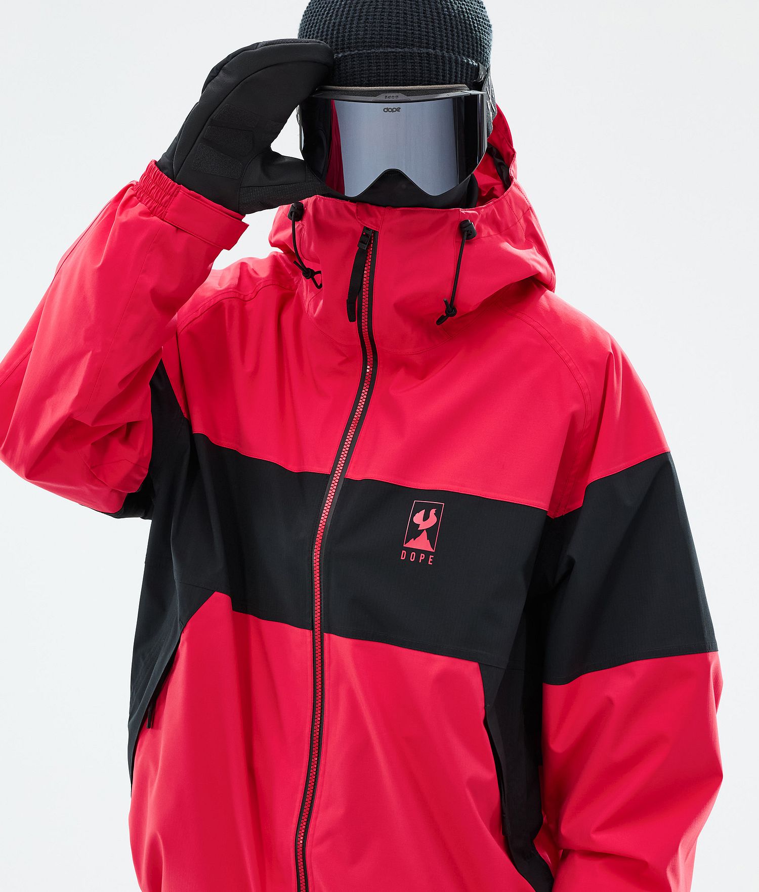 Dope JT Spartan Snowboard Jacket Homme Rouge/Noir