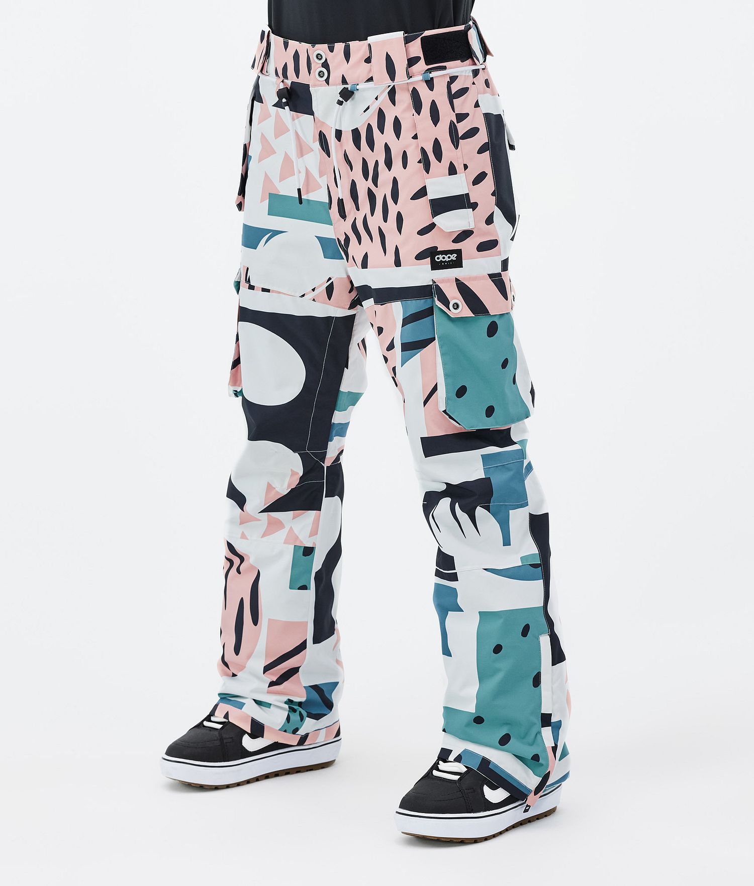 Pantalons de snowboard Dope Iconic W Melon pour femme