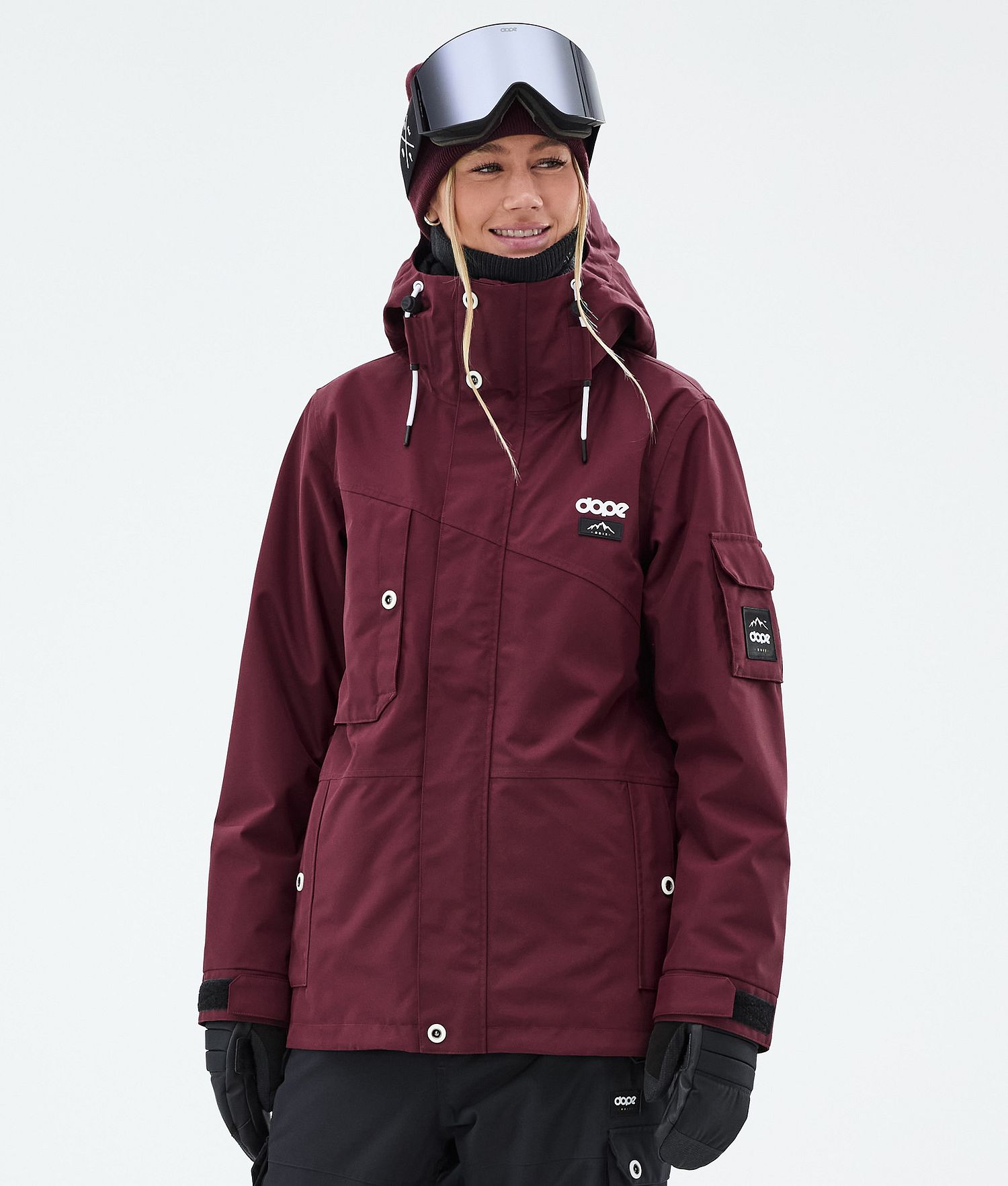 Dope Adept W Snowboard Jacket Femme Bourgogne