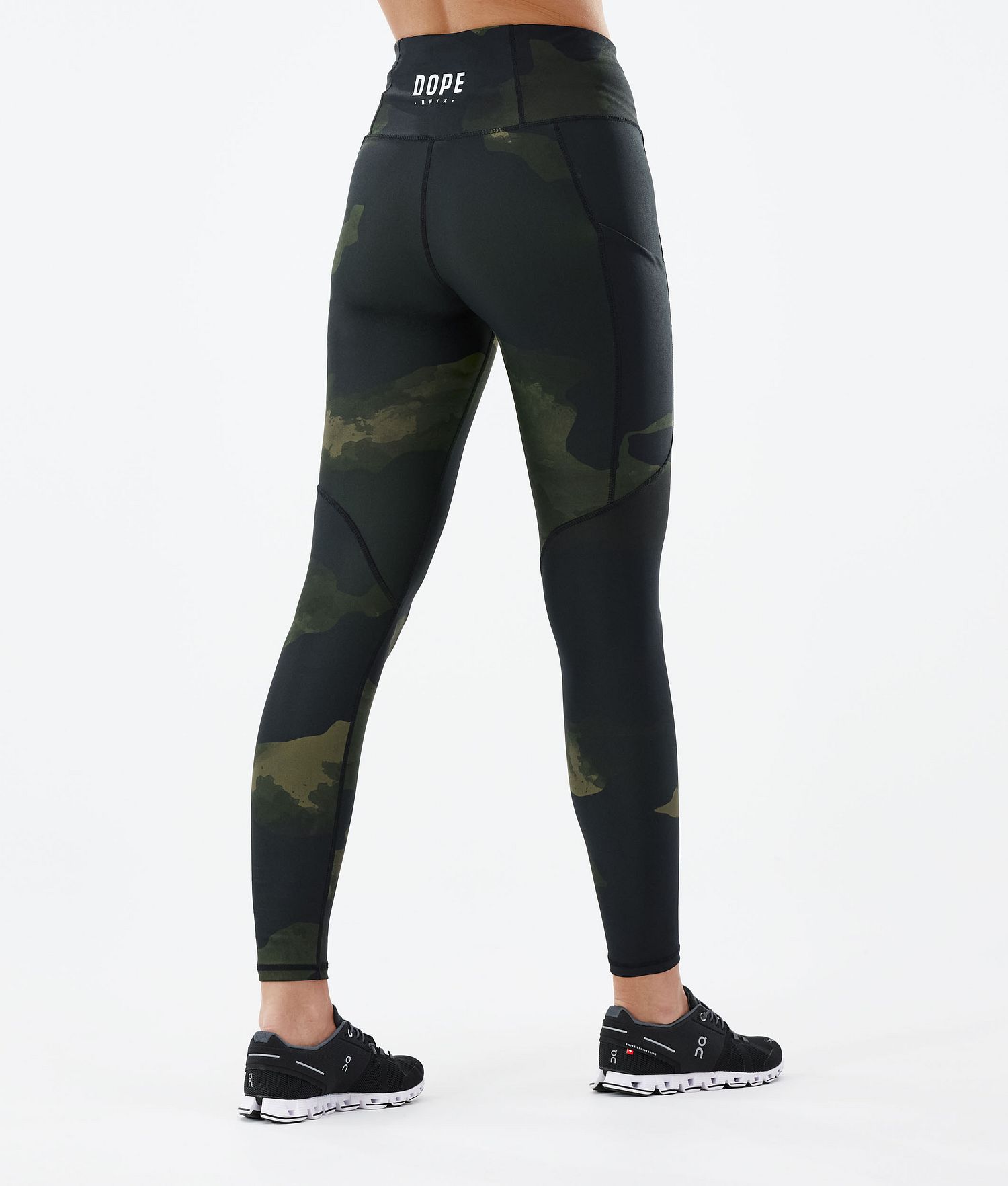 Leggings Dope Lofty Tech 22 Femme Vert Camo