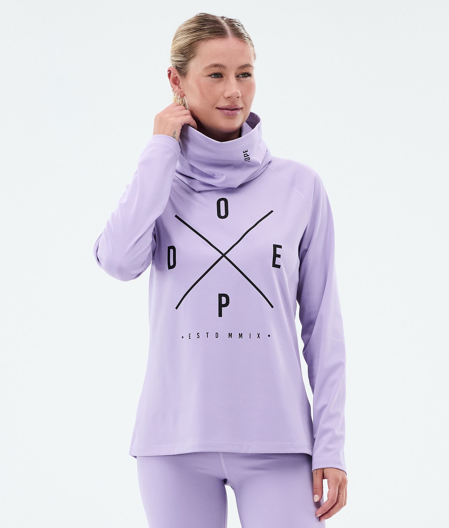 Dope Snuggle W Base Layer Top Femme 2X-Up Violet Fading