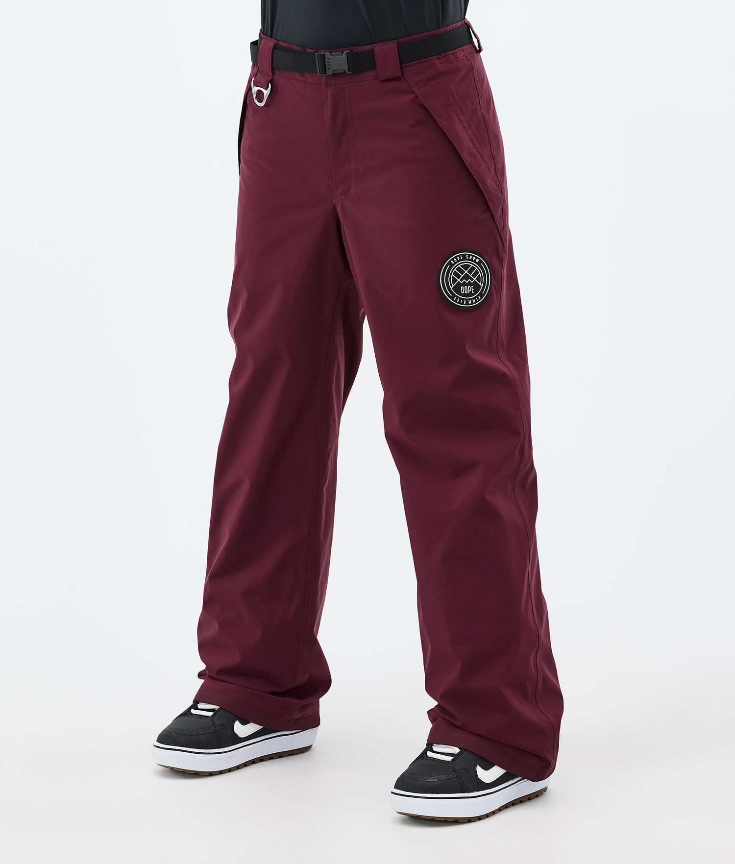Pantalons de snowboard Dope Blizzard W Femme Bourgogne