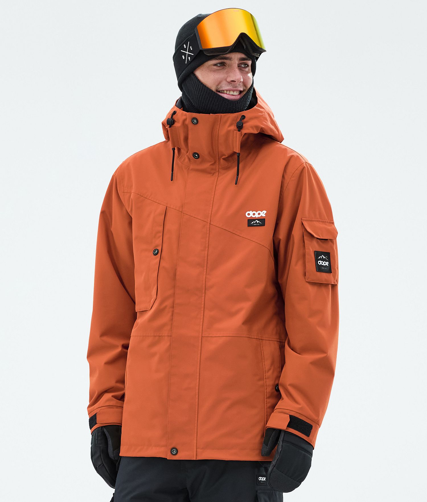 Veste de ski Dope Adept Homme Orange Brûlé