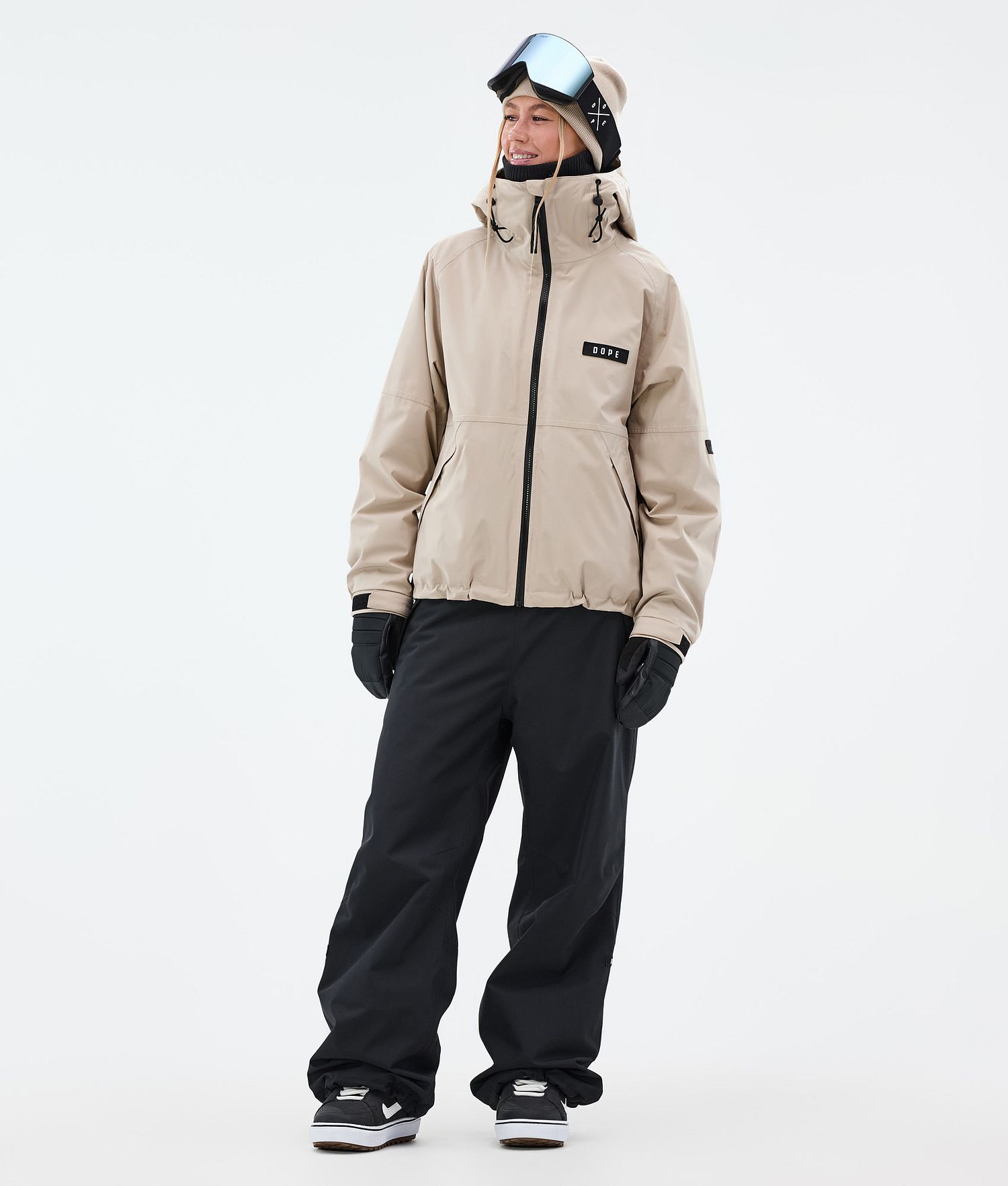 Dope Spartan W Snowboard Jacket Femme Sable