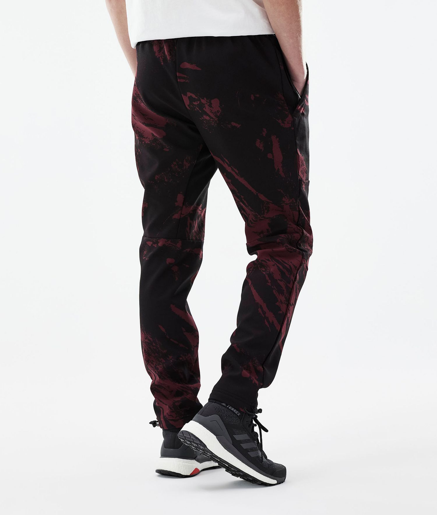 Pantalons Homme Dope Nomad Outdoor Peinture Bordeaux