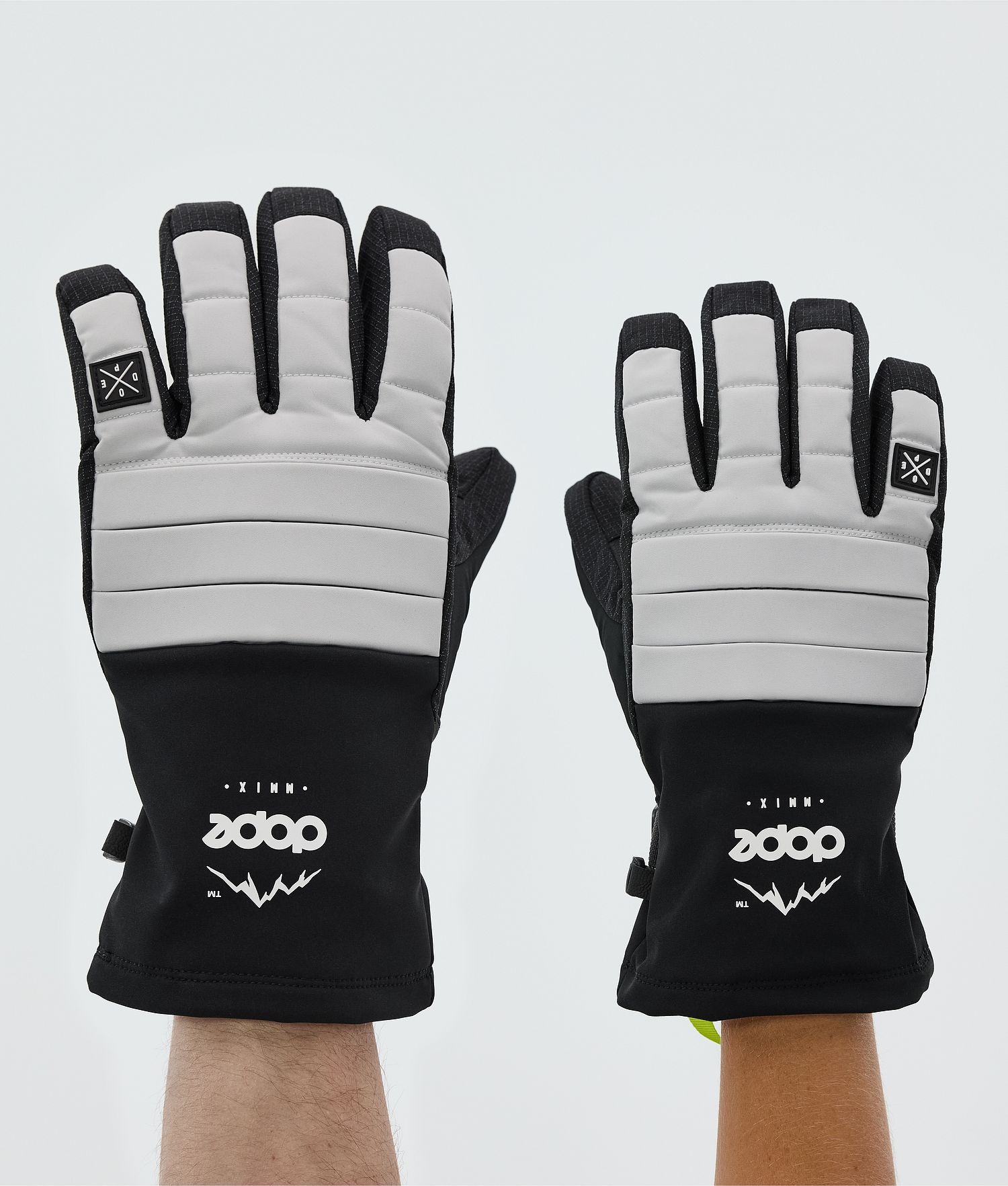 Gants de ski Dope Ace Light Grey