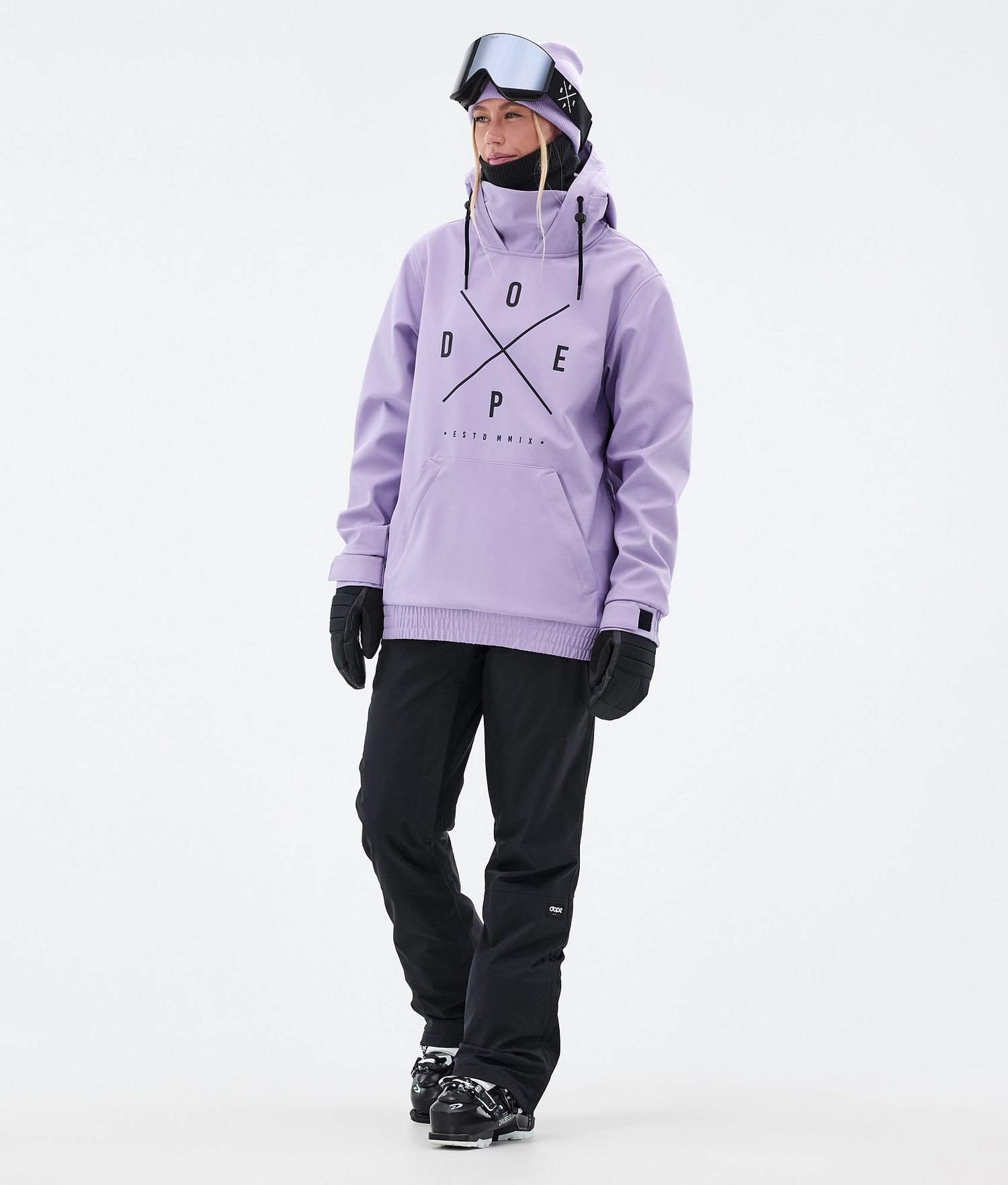 Dope Yeti W Ski Jacket Femme 2X-Up Violet Foncé