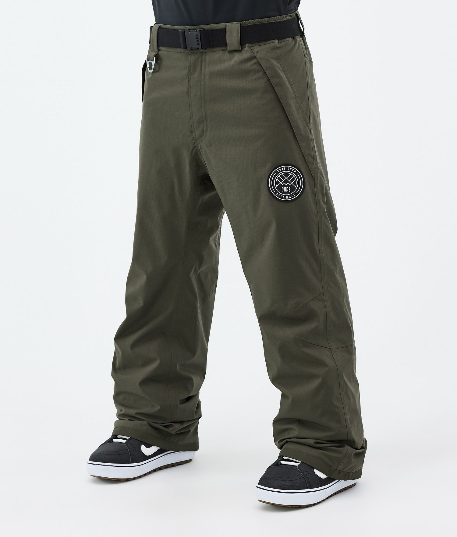 Pantalons de snowboard Dope Blizzard Homme Olive Vert