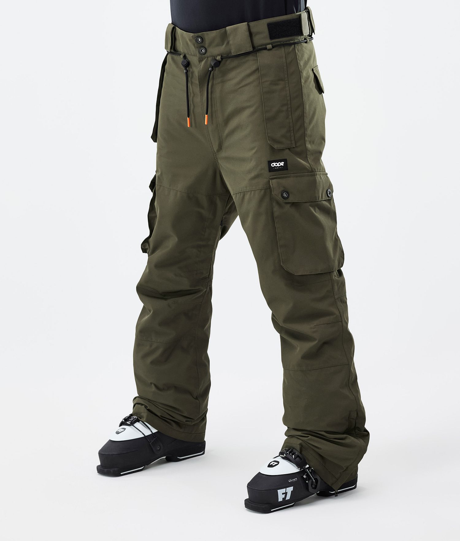 Pantalons de ski Iconic Dope Homme Olive Vert