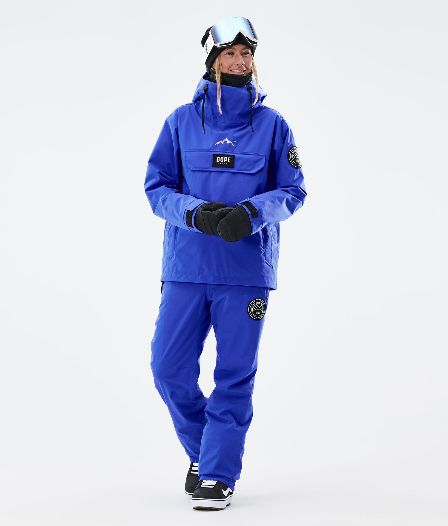 Dope Blizzard W Snowboard Jacket Femme Bleu Cobalt