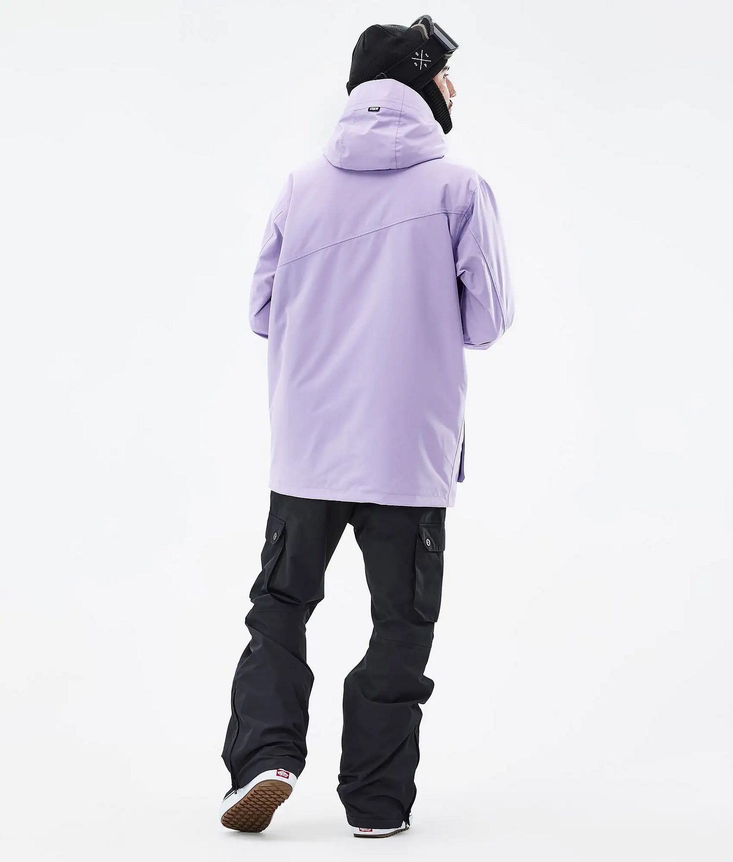 Ensemble de snowboard Dope Adept pour homme, couleur violette délavée/noir total