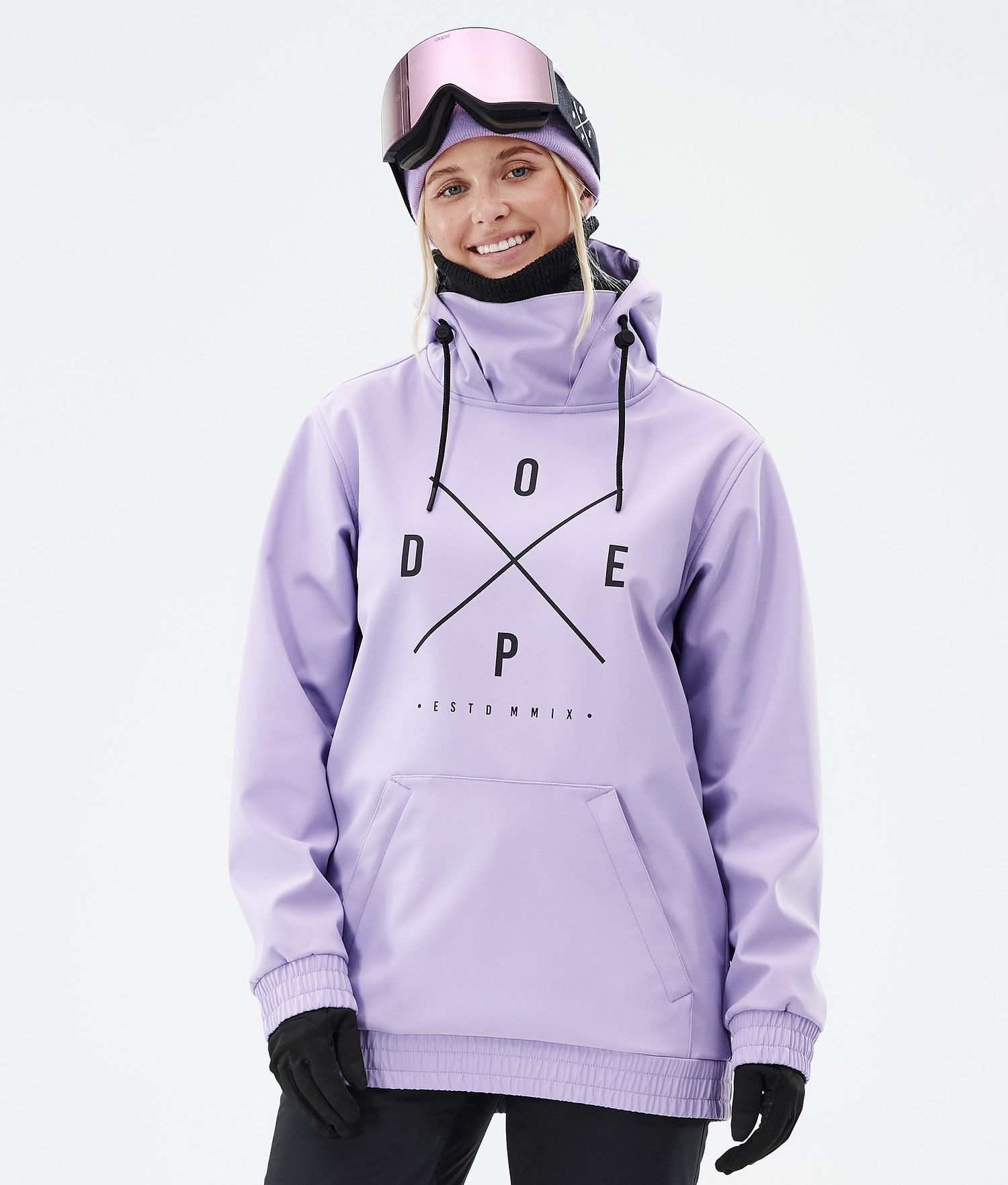 Dope Yeti W 23 Snowboard Jacket Femme 2X-Up Violet Foncé